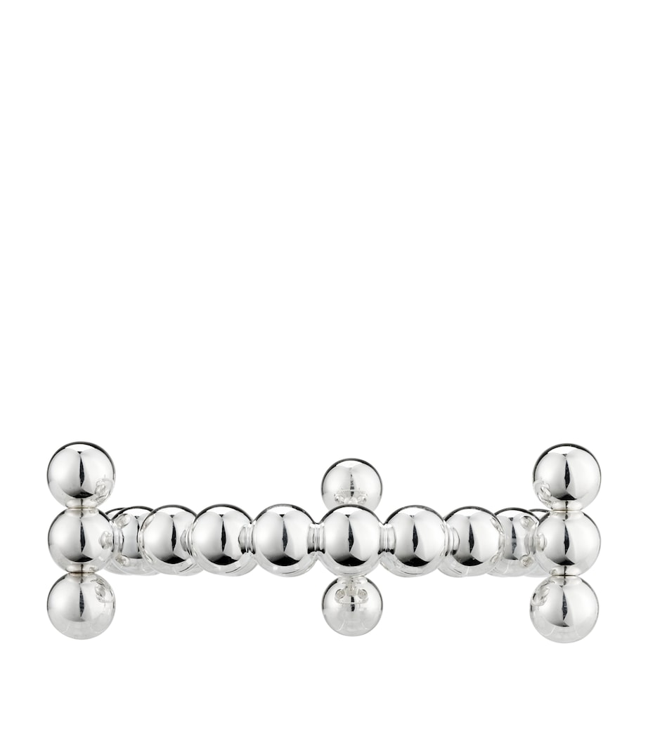 Silver-Plated Perles Candle Jewel SILVER Image 5