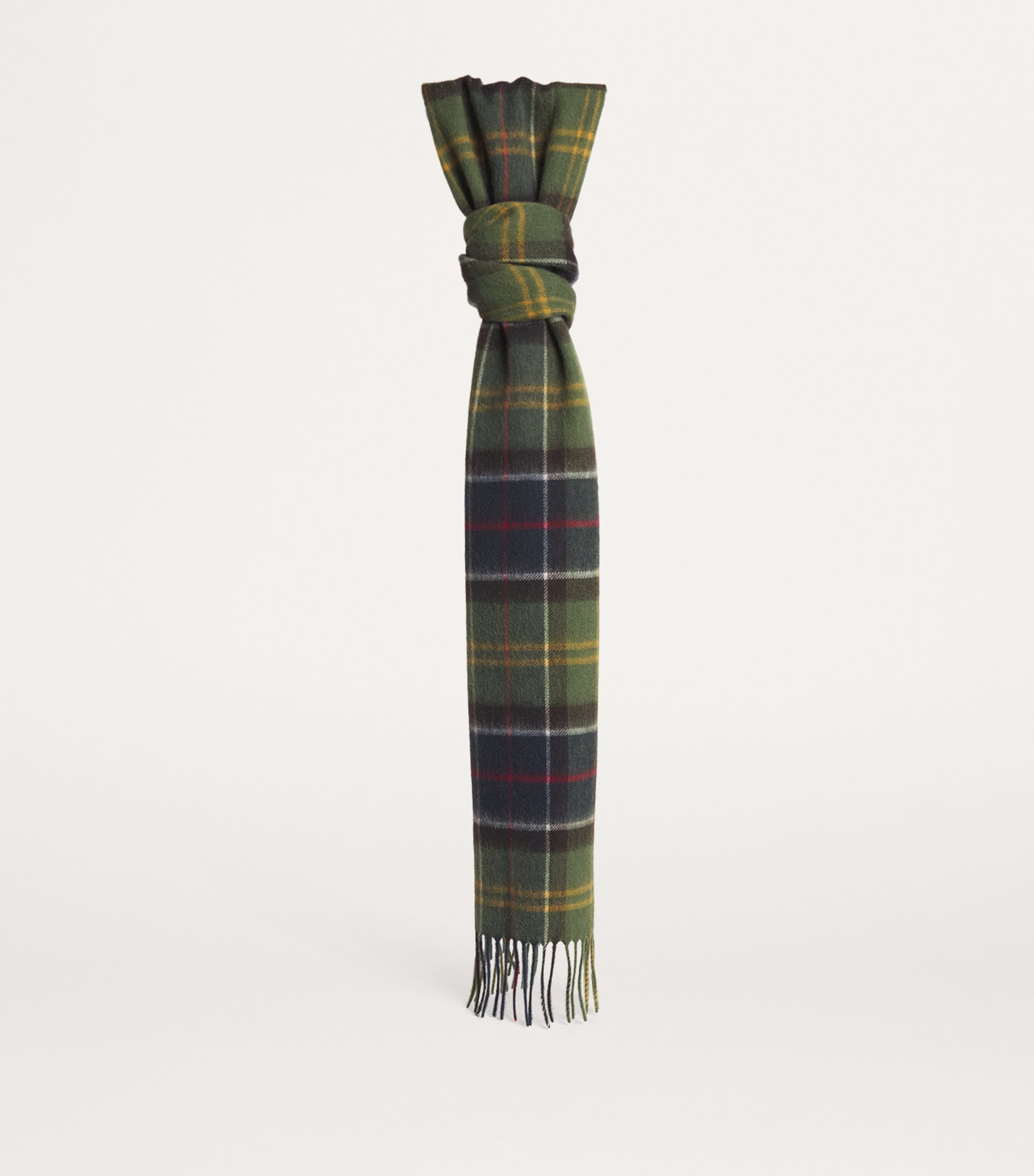 Wool-Cashmere Tartan Scarf CLASSIC Image 3