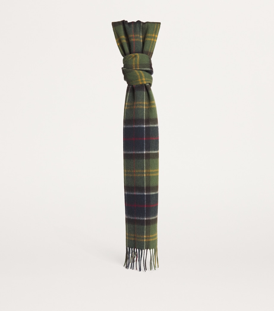 Wool-Cashmere Tartan Scarf CLASSIC Image 3