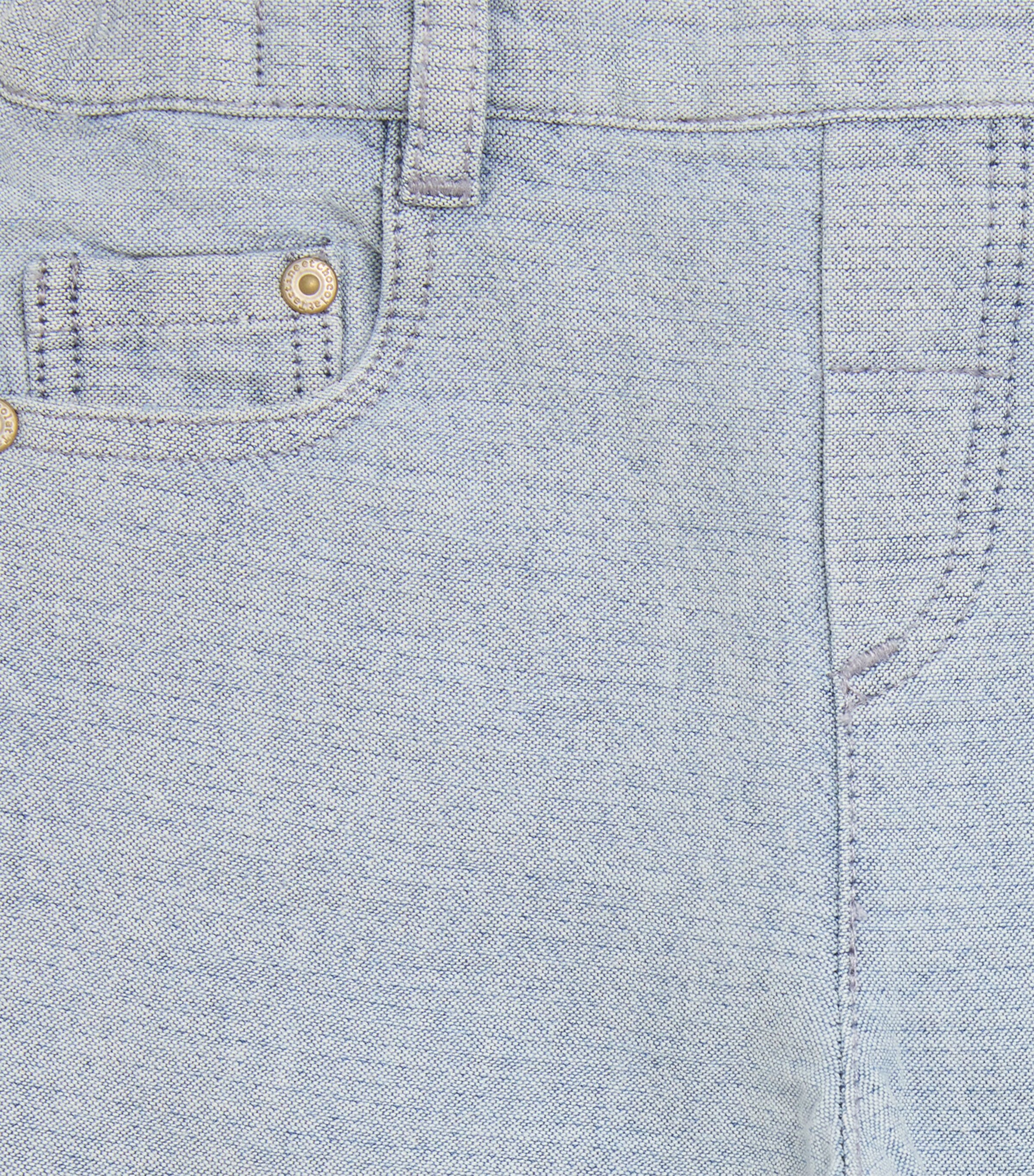 Elasticated Straight Jeans (3 Months-4 Years) INDIGO Image 3