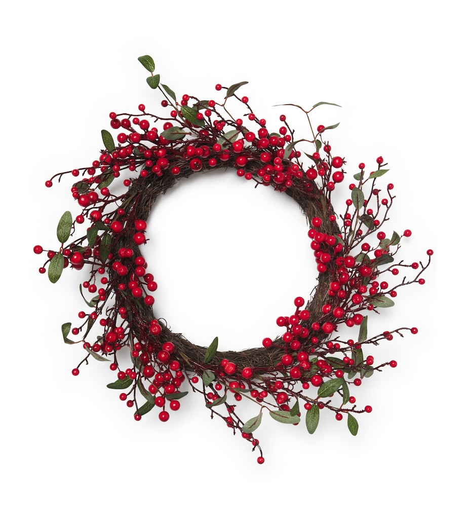 Red Berry Wreath MULTI Image 1