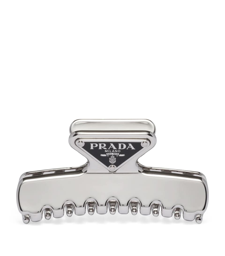 Triangle Logo Claw Clip