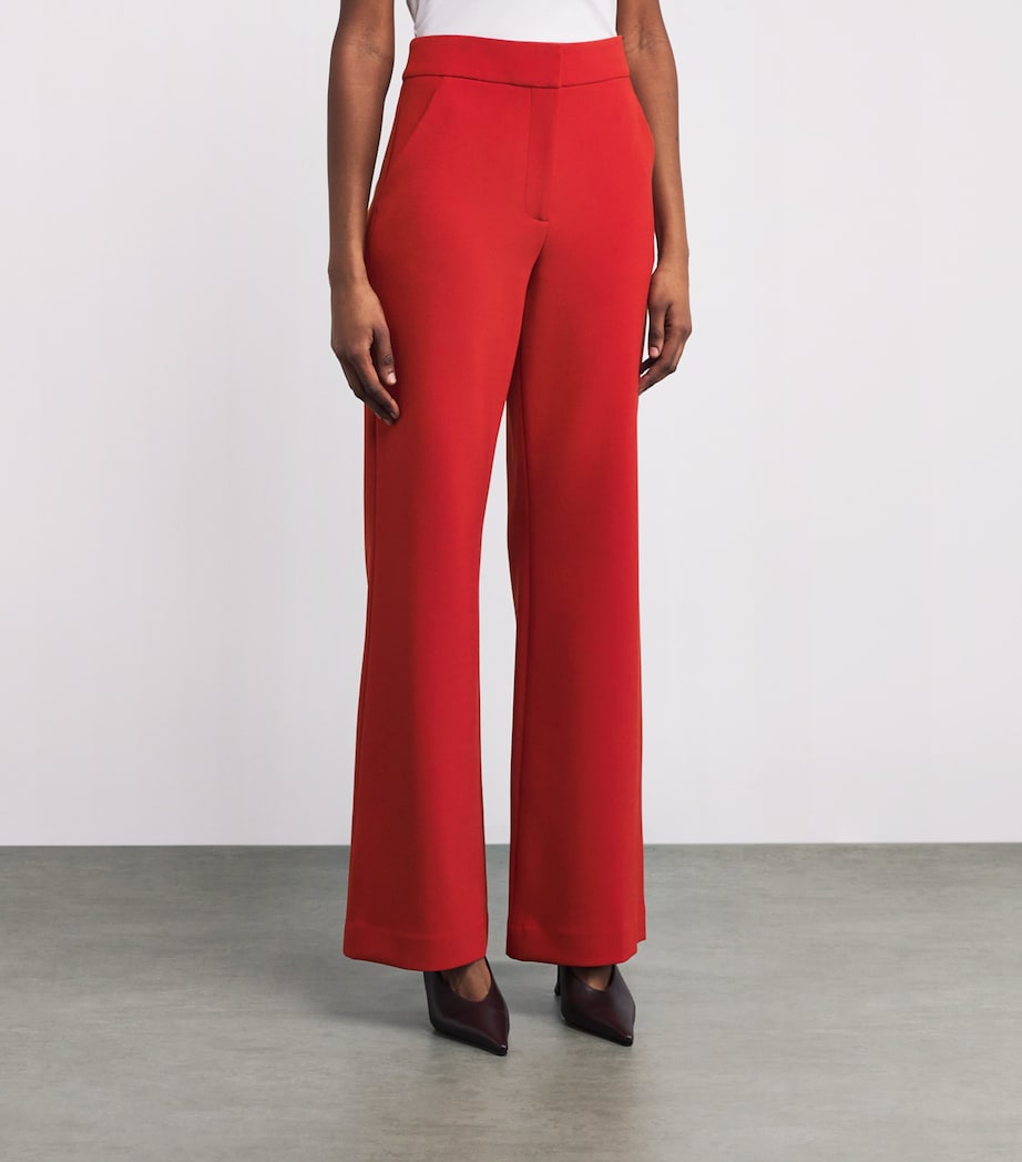 Tonelli Wide-Leg Trousers R0009 CARNELIAN RED Image 3