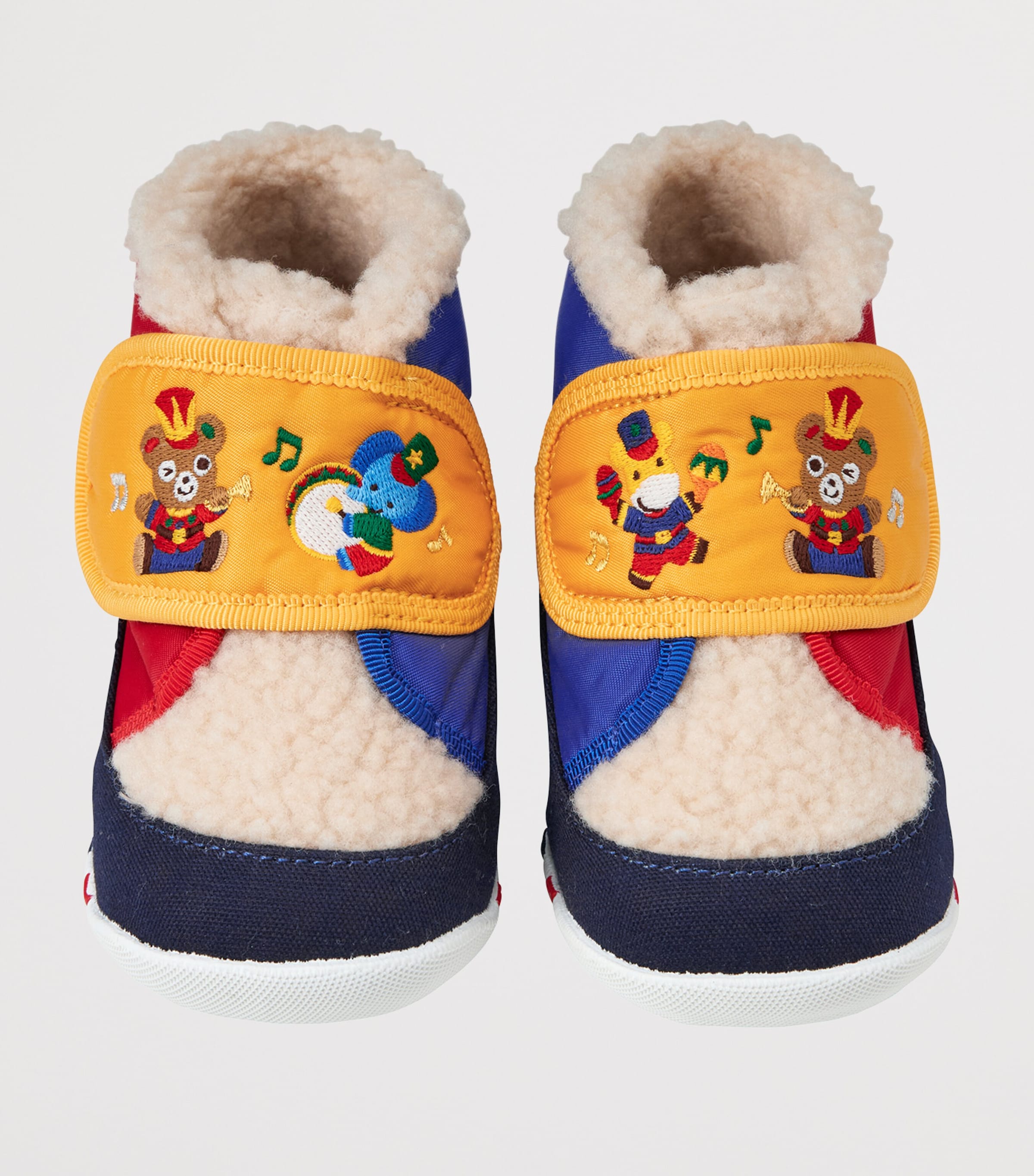 Miki House Embroidered Velcro Sneakers Image 4