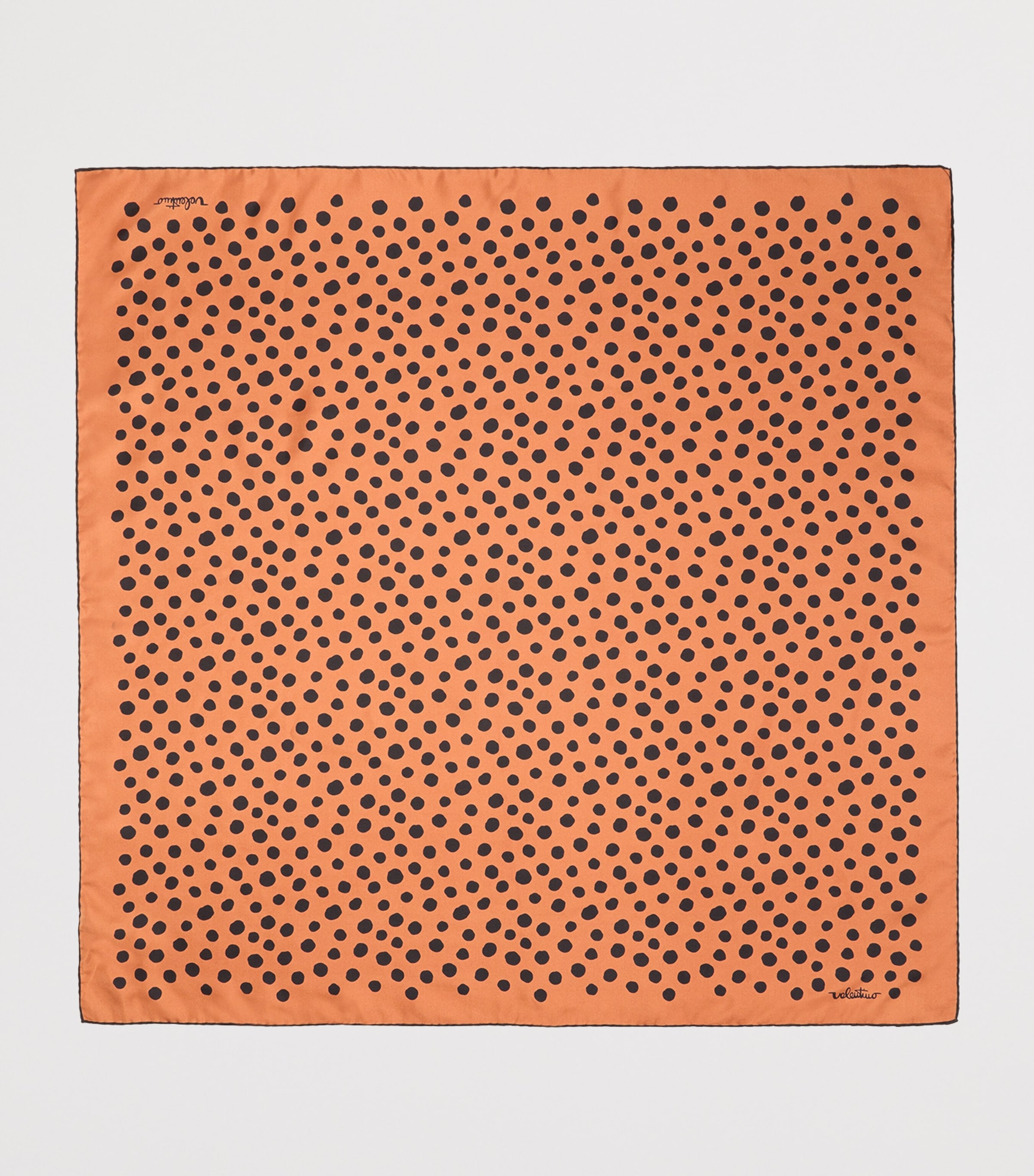 Valentino Garavani Silk Spotted Print Scarf Image 2