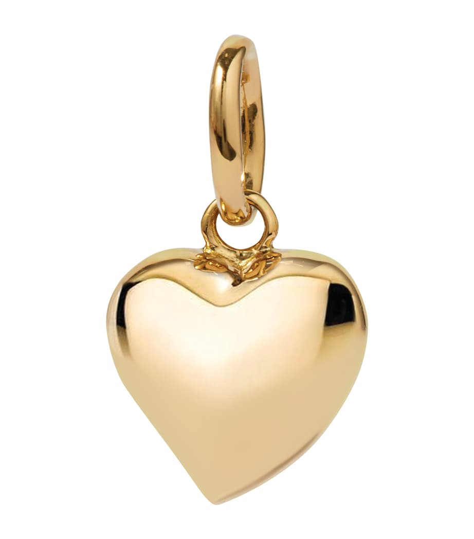 Yellow Gold Heart Charm YELLOW GOLD Image 1