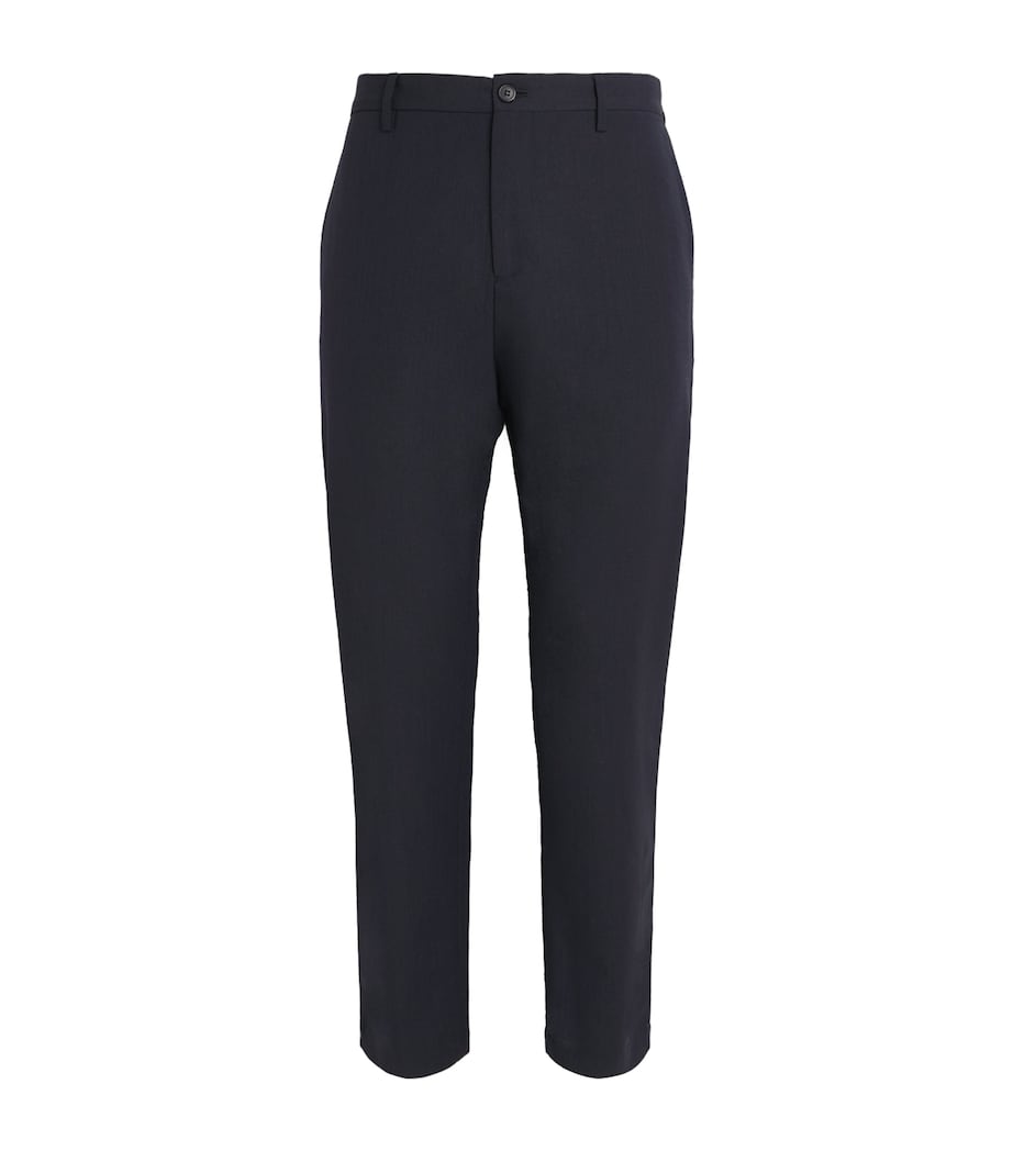 Cotton-Wool Tailored Trousers 76_SLATE Image 1