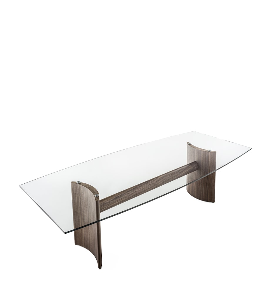 Walnut Beam Dining Table WALNUT Image 2