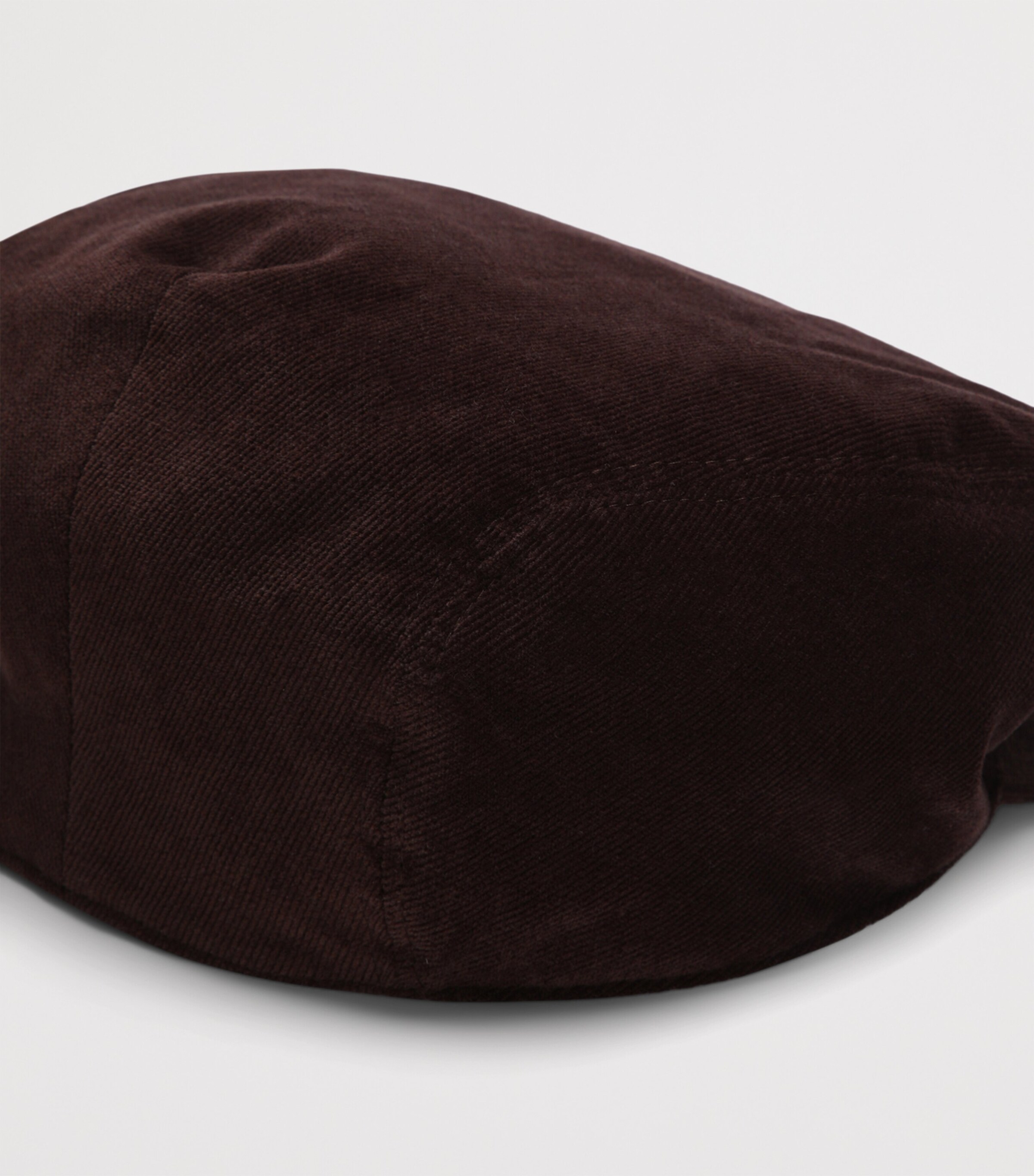 Cotton-Cashmere Flat Cap R5515-MARRONE 10 Image 2
