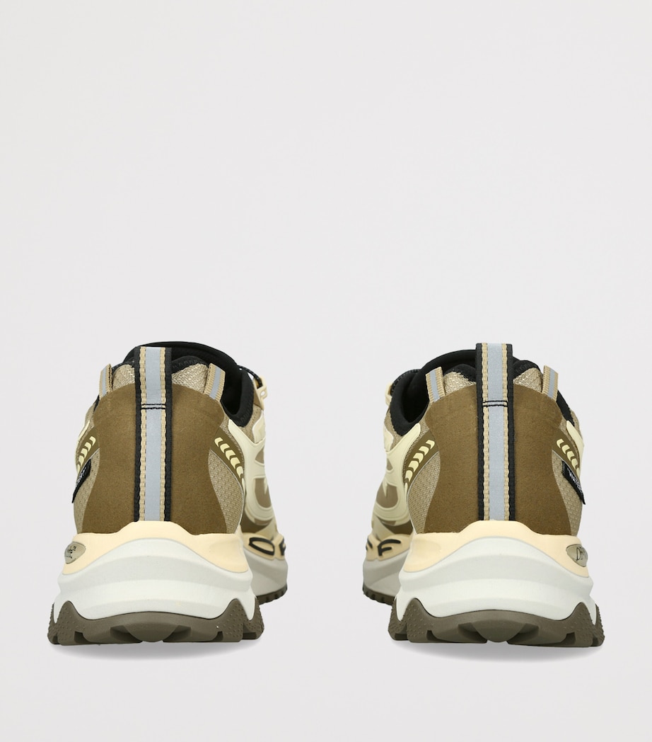 Off-White Mens Be Right Back Trail Sneakers Khaki Image 4