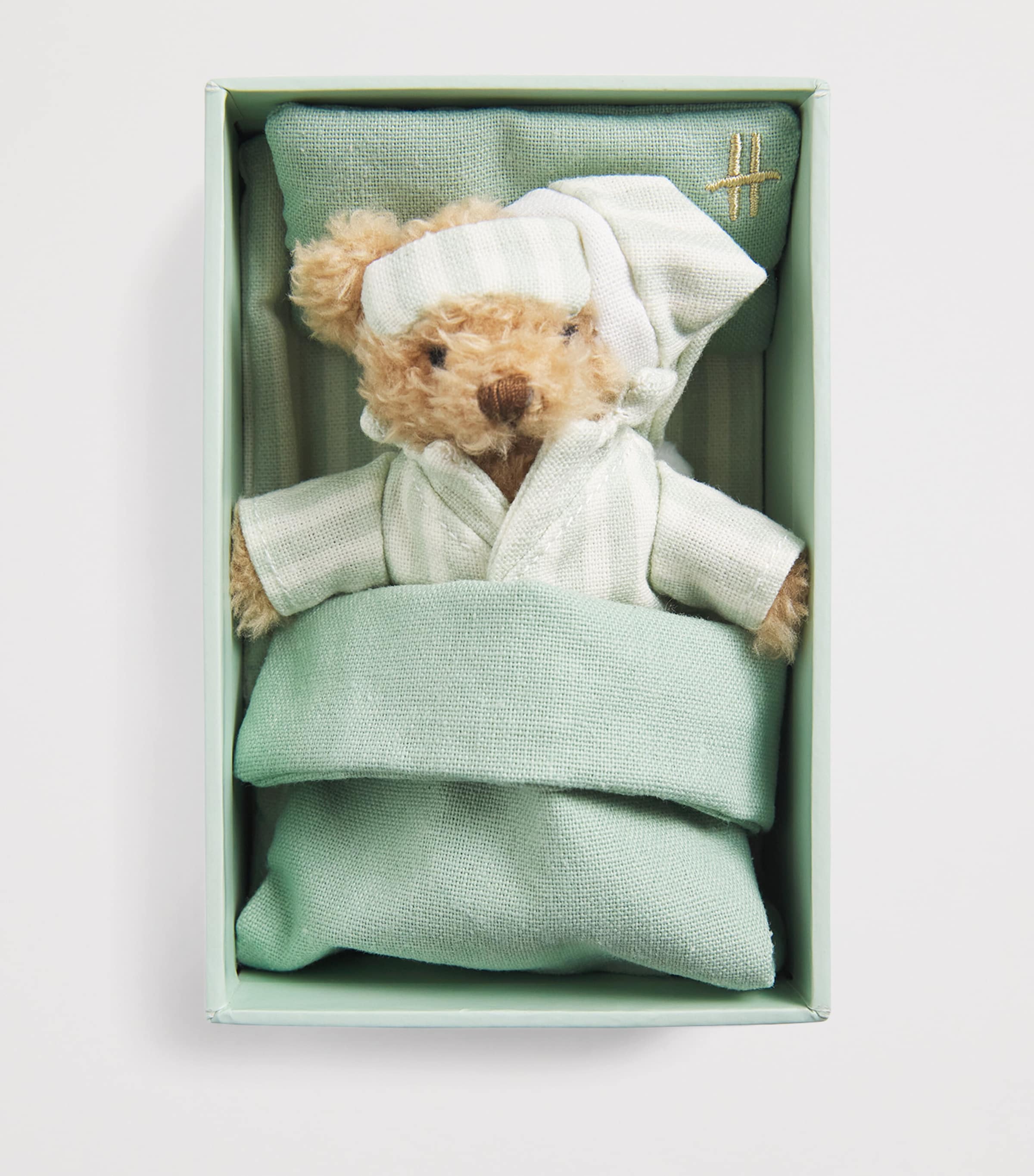 Mini Sleeping Henry Bear (10.5cm) MULTI Image 2