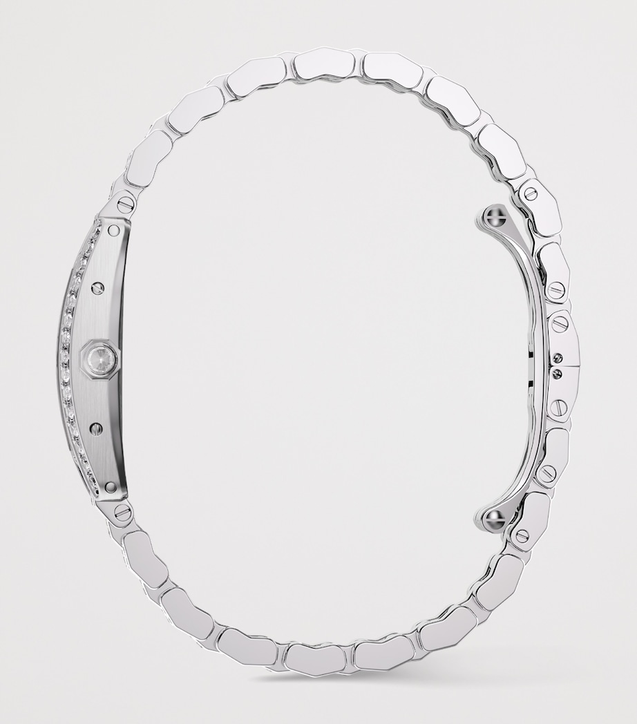 Cartier Mini White Gold and Diamond Tank Américaine Watch 15.2mm White Gold Image 4