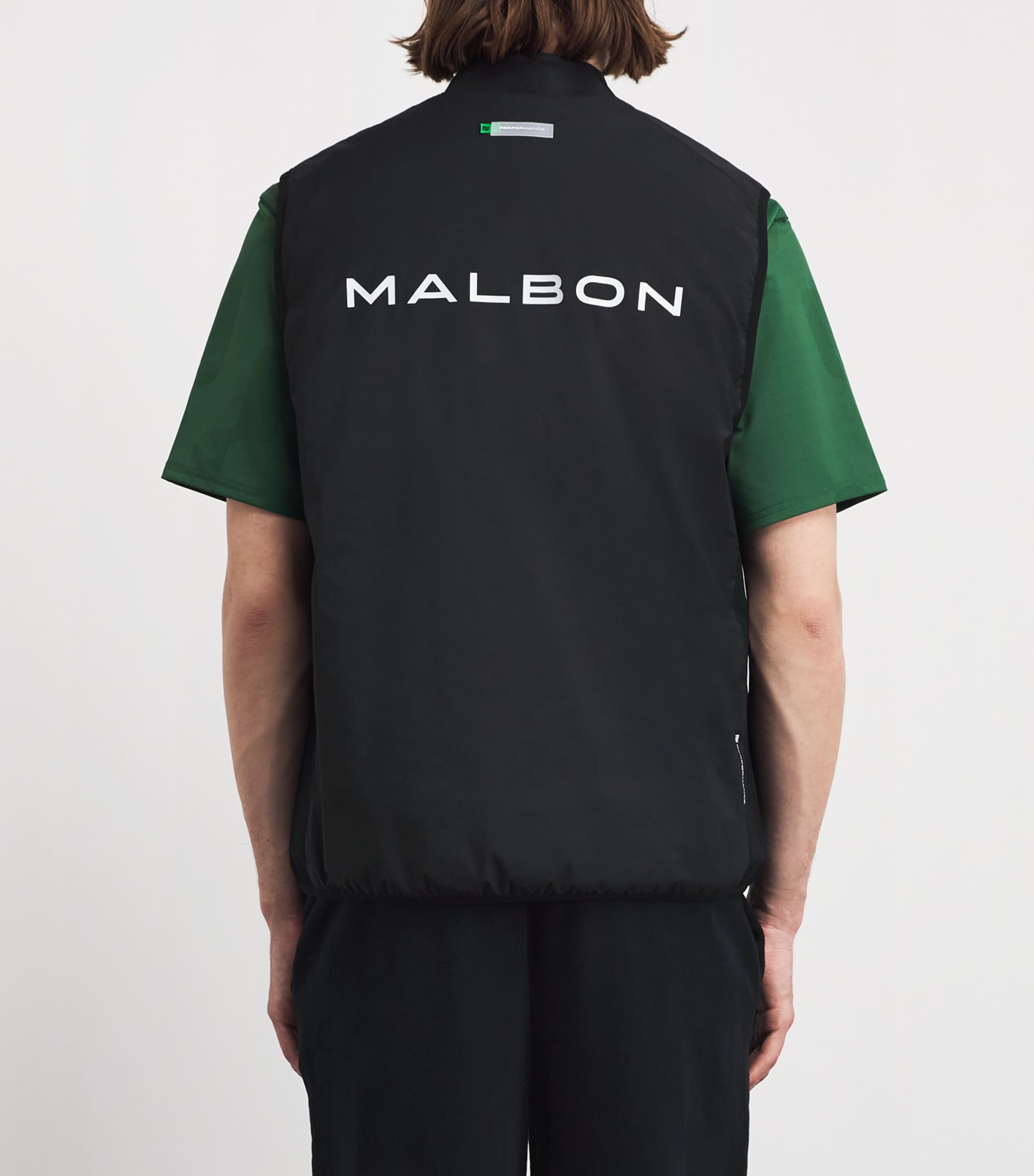 Malbon Mens Padded Performance Gilet Black Image 5