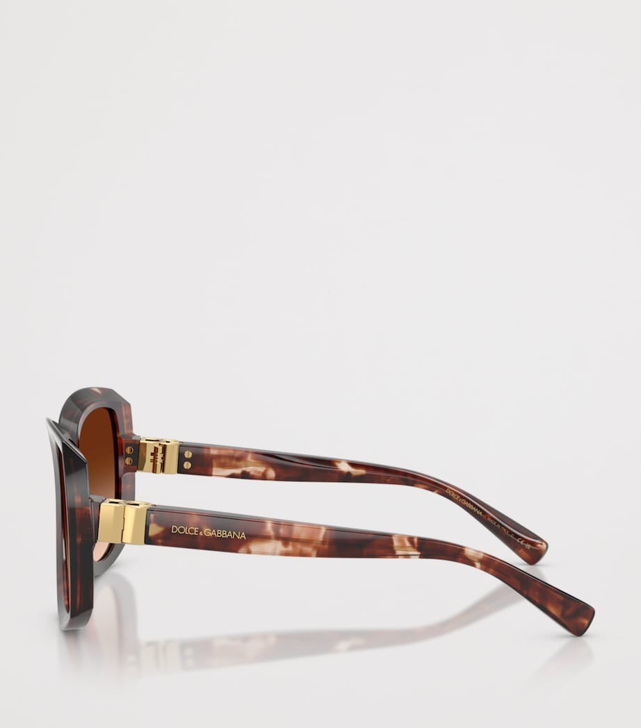 Dolce&Gabbana Square Sunglasses Red Image 3