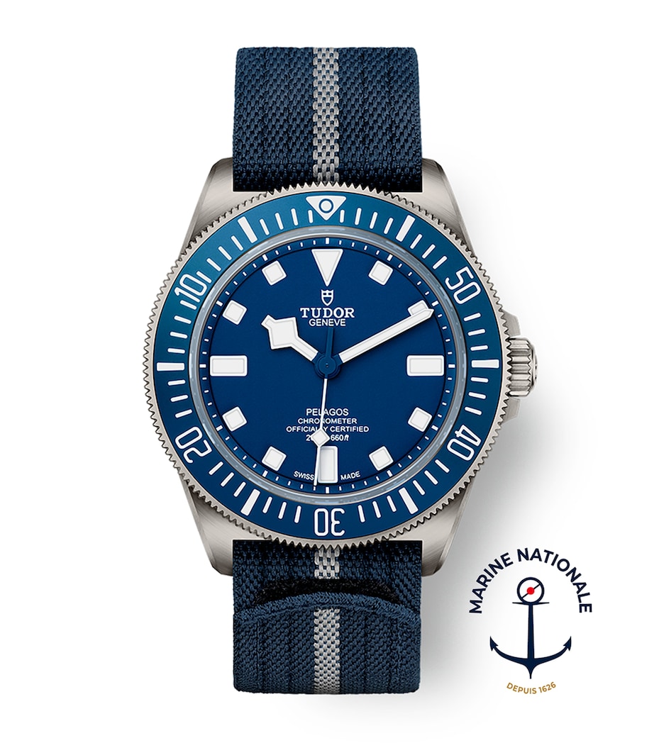 Pelagos FXD Titanium Watch 42mm BLUE Image 5