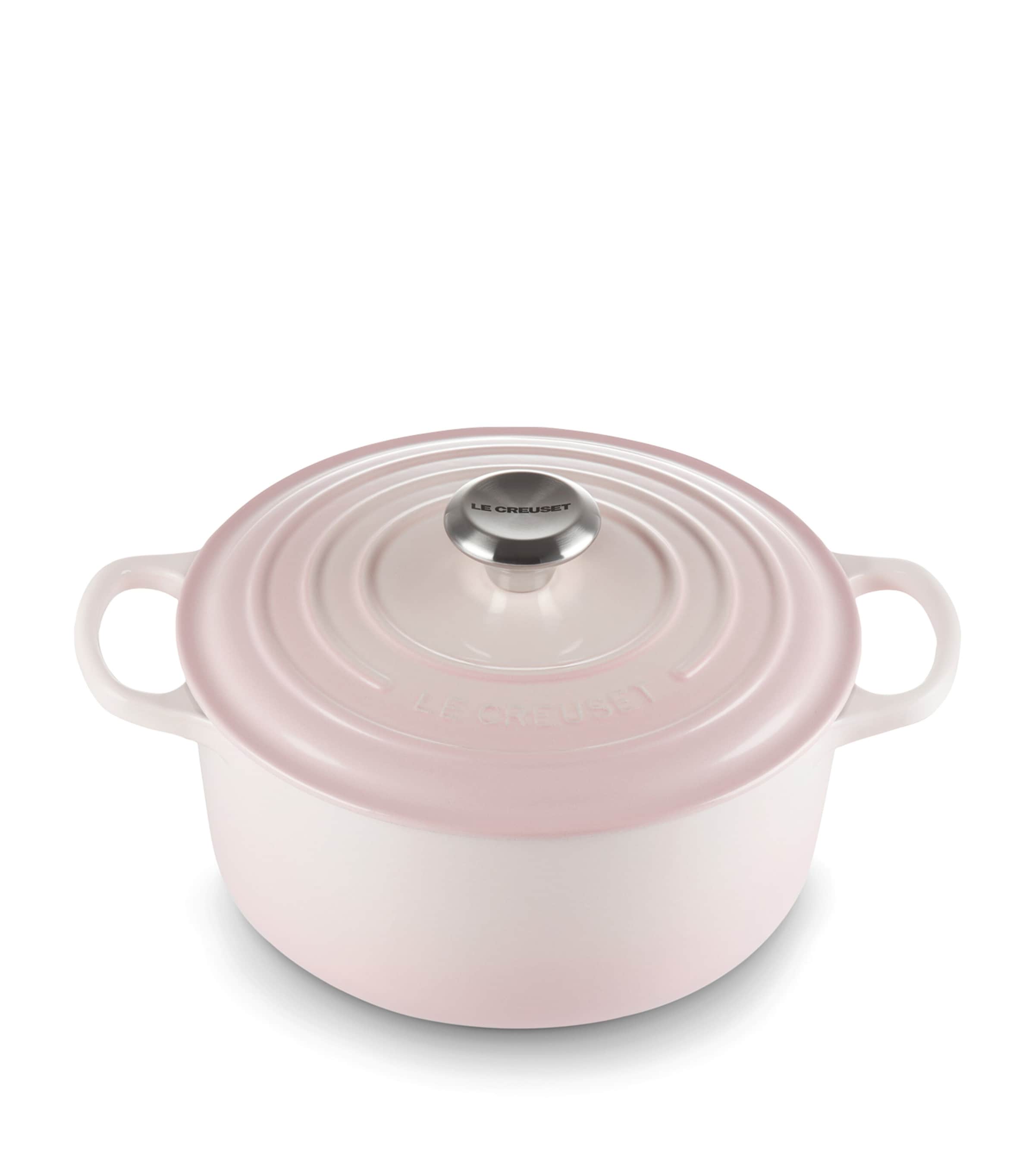 Le Creuset Cast Iron Round Casserole Dish In Blue