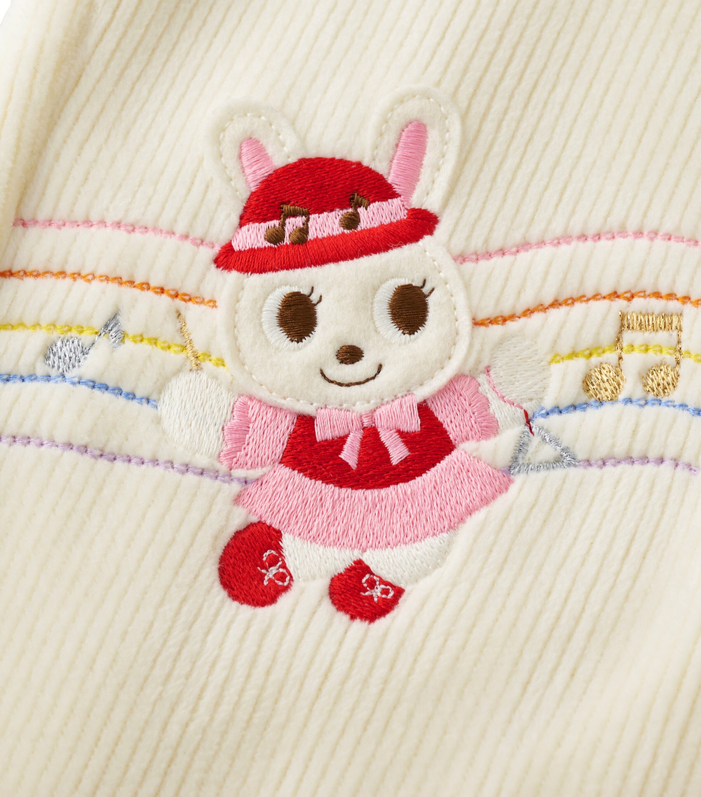 Miki House Corduroy Usako Logo Trousers (1-7 Years) Image 7