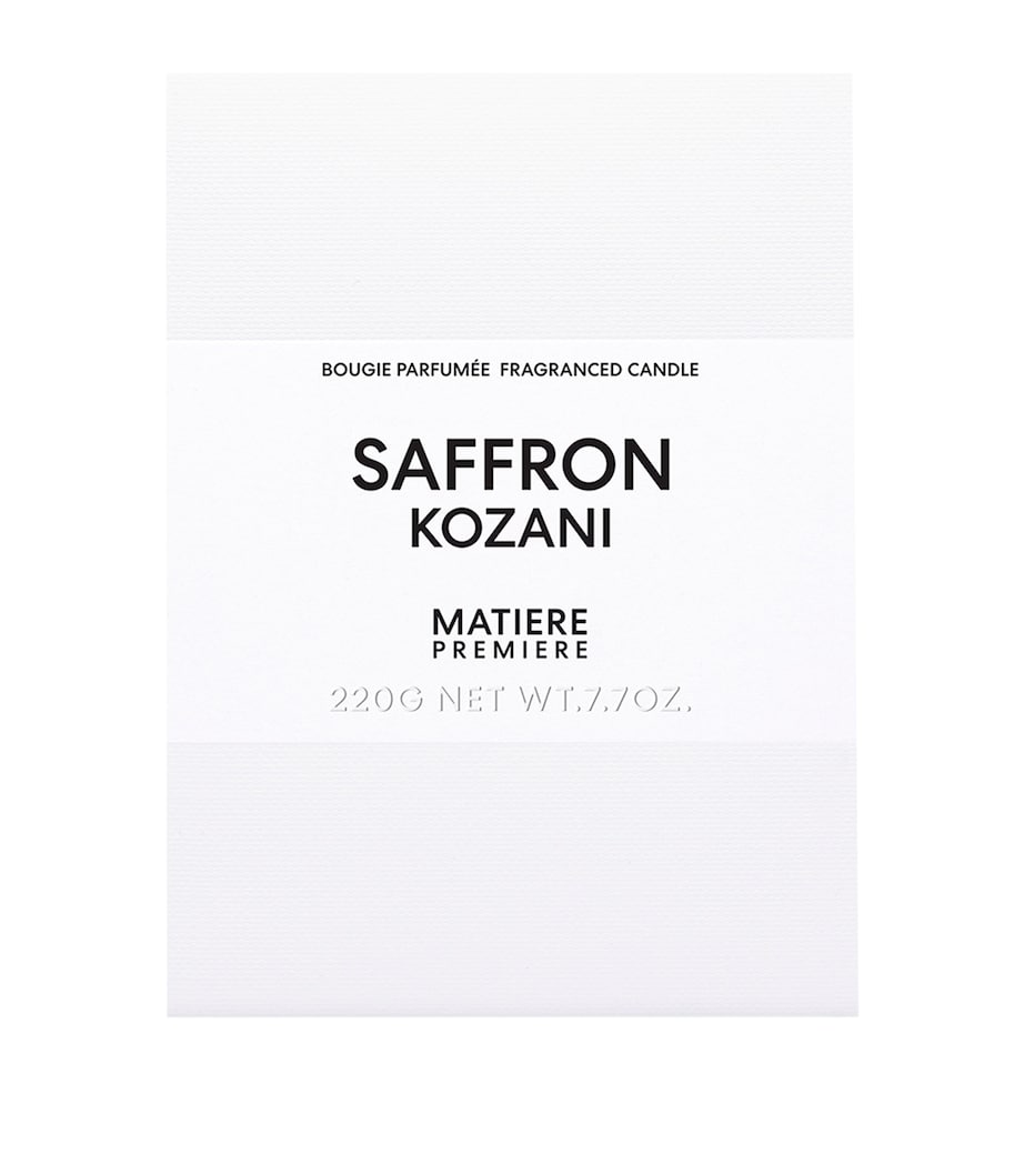 Saffron Kozani Scented Candle (220g) NO COLOUR Image 2