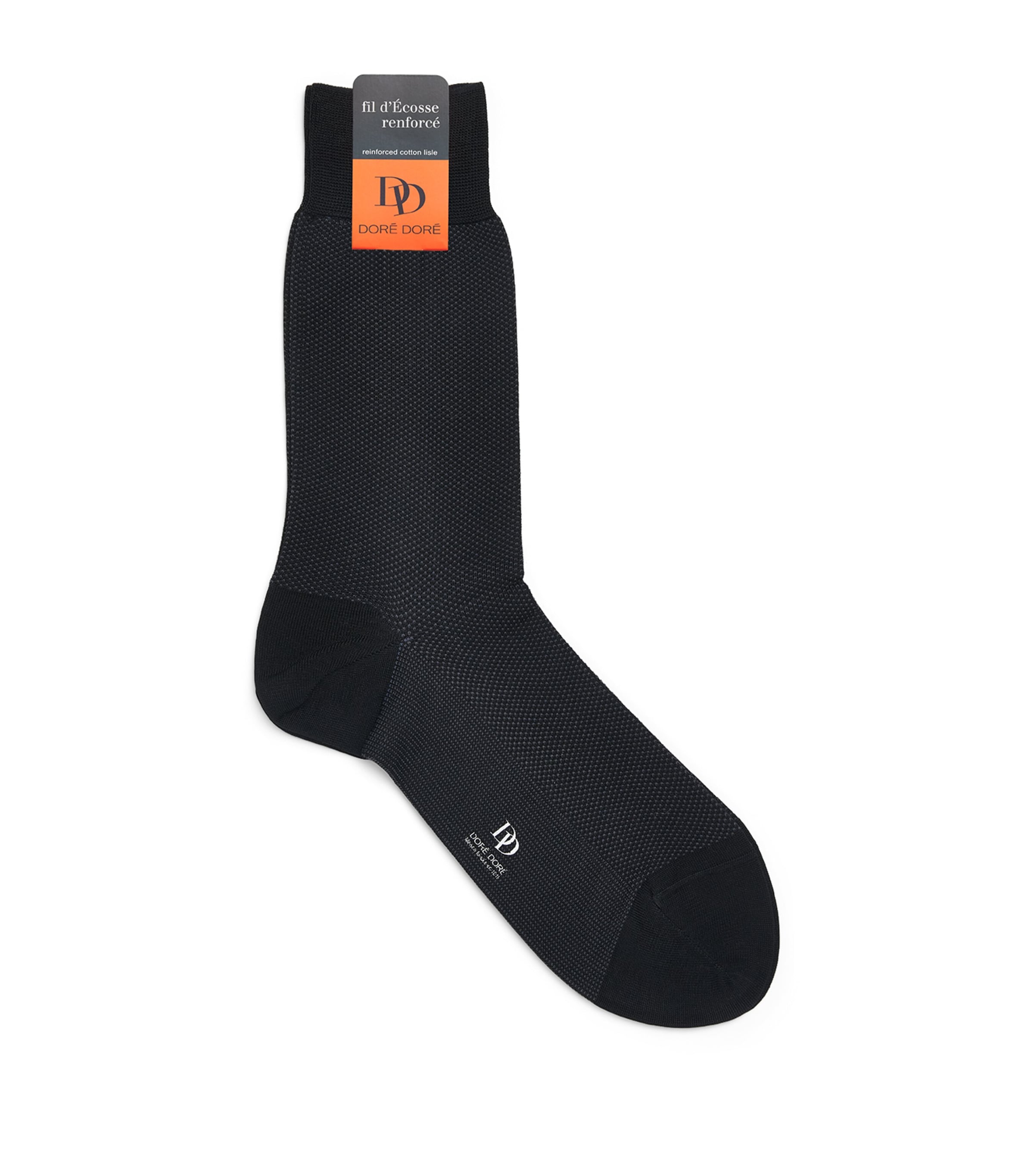 Doré Doré Mens Caviar Socks Noir Etai Image 1