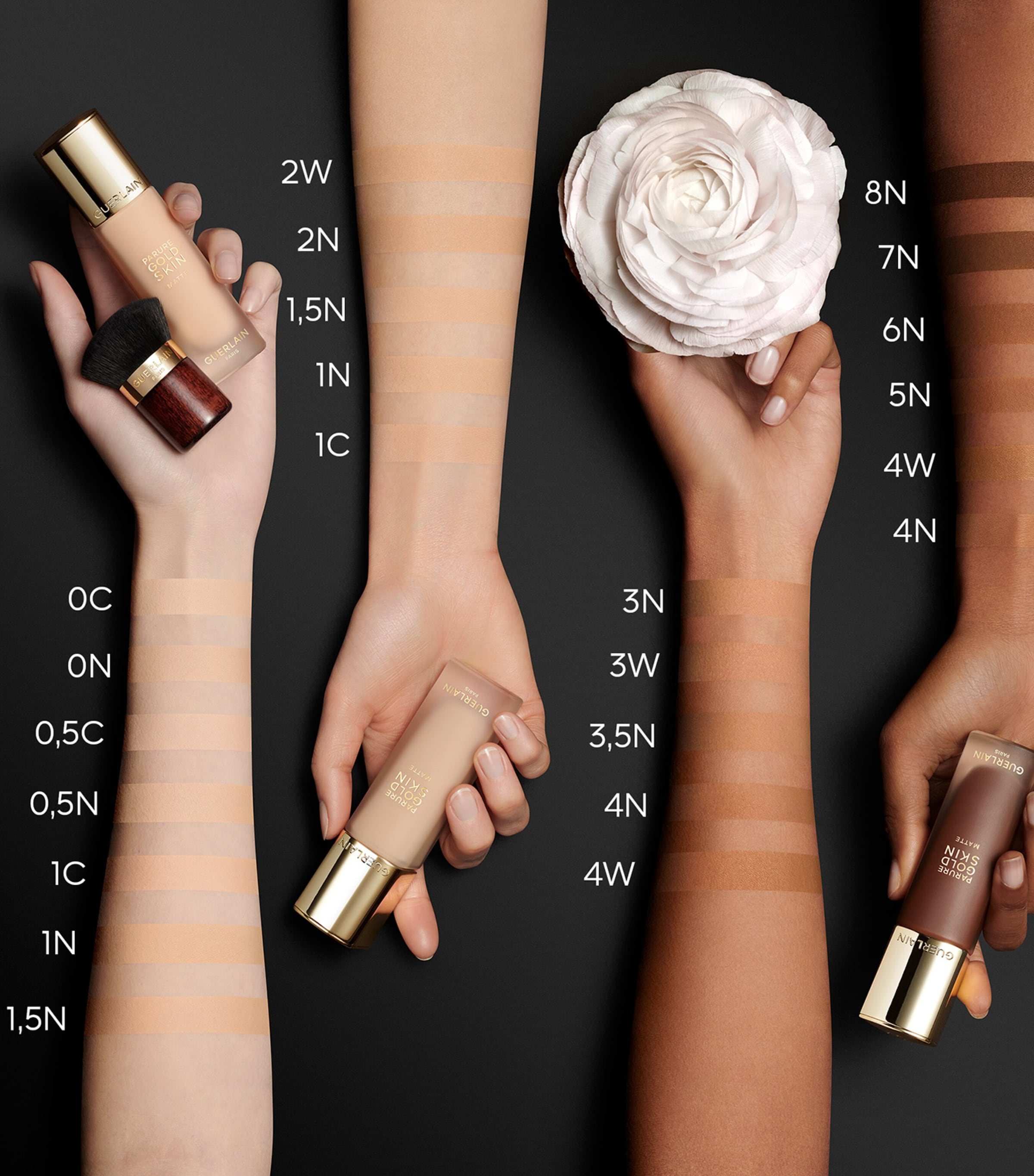 Parure Gold Skin Matte Foundation 3W Image 3