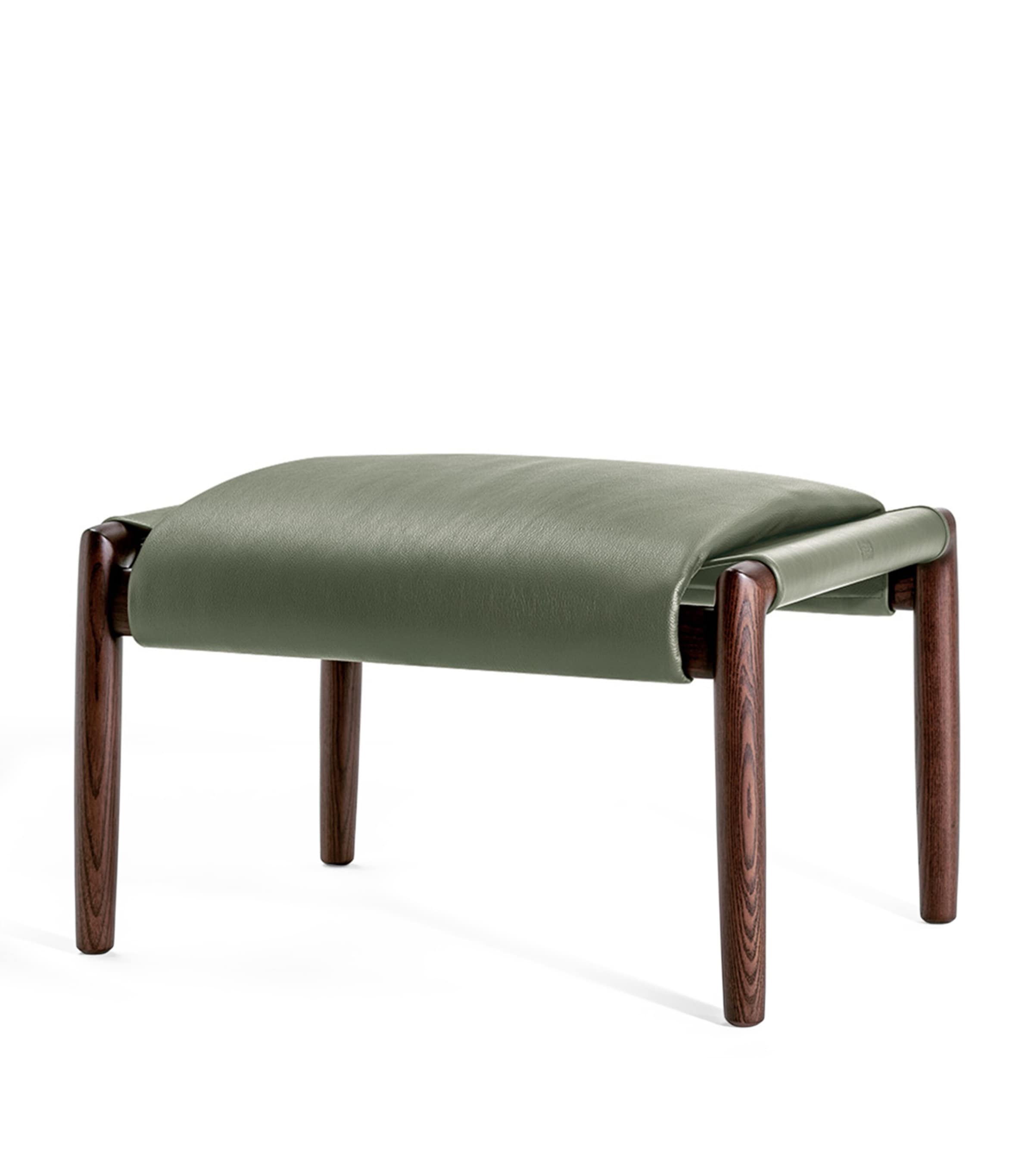 Poltrona Frau Times Footstool | Furniture | Chairs & Stools | Ottomans & Footstools | Designers | Poltrona Frau