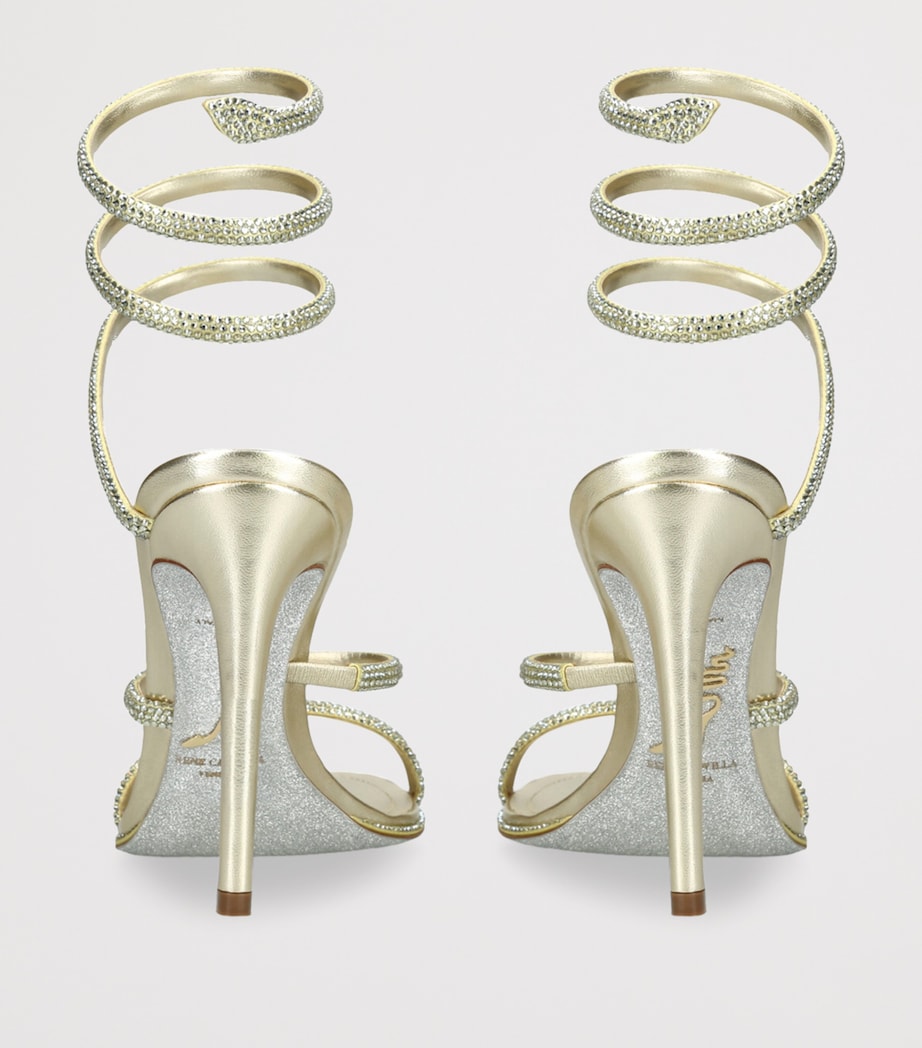 Embellished Cleo Heeled Sandals 105 YELLOW Image 2