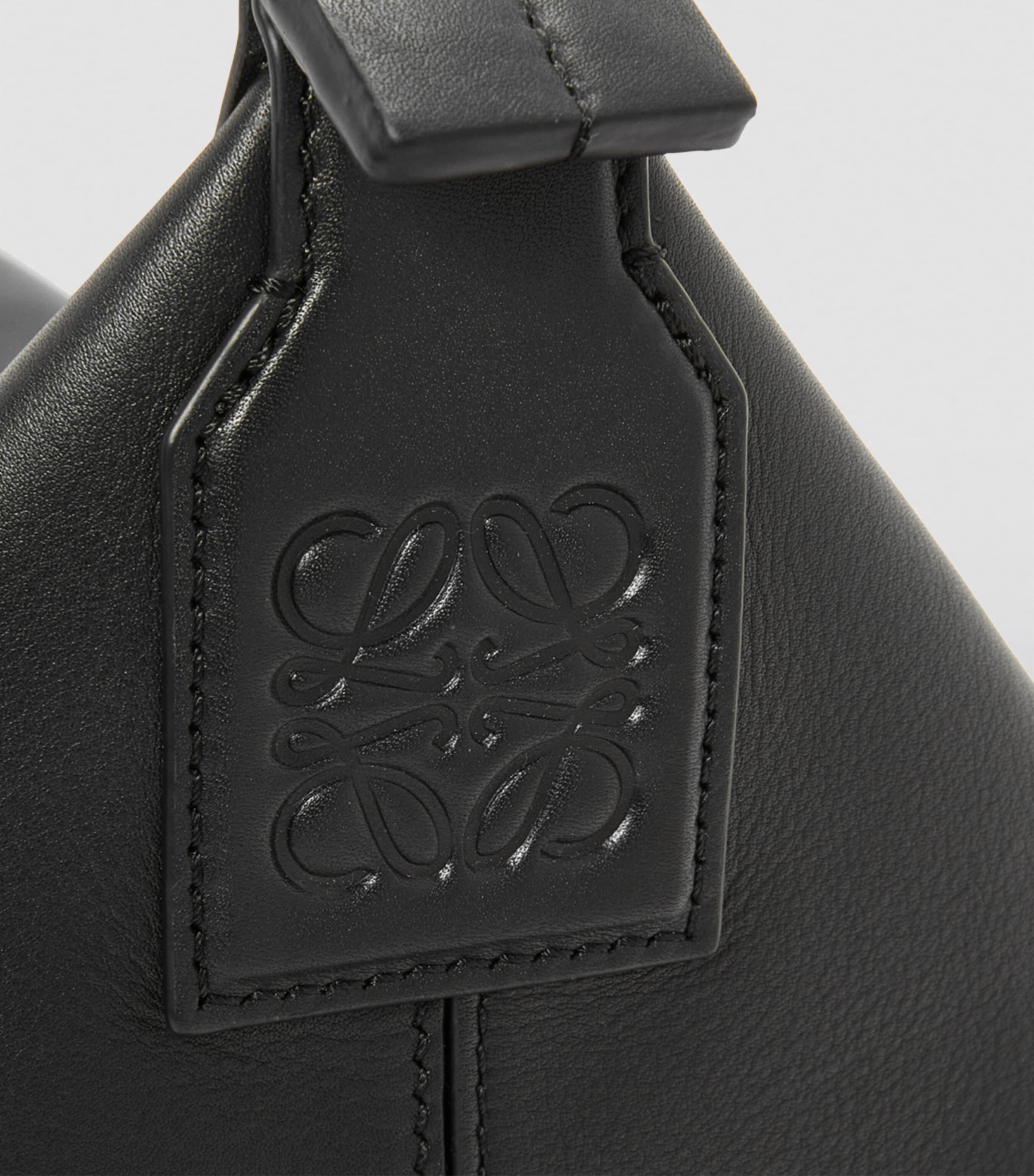 Small Leather Cubi Cross-Body Bag BLACK Image 5