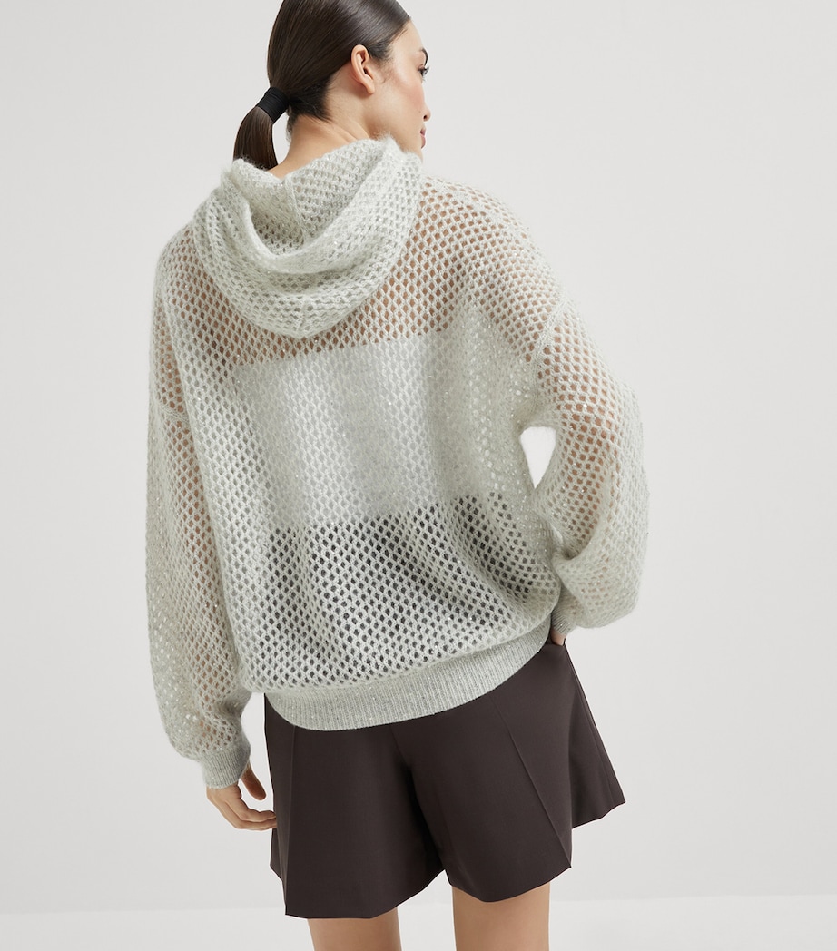 Embellished Hooded Sweater C3594 Image 4