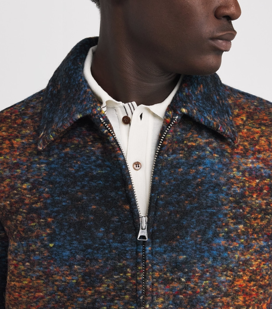Wool-Blend Gael Jacket BLUE MULTI Image 6