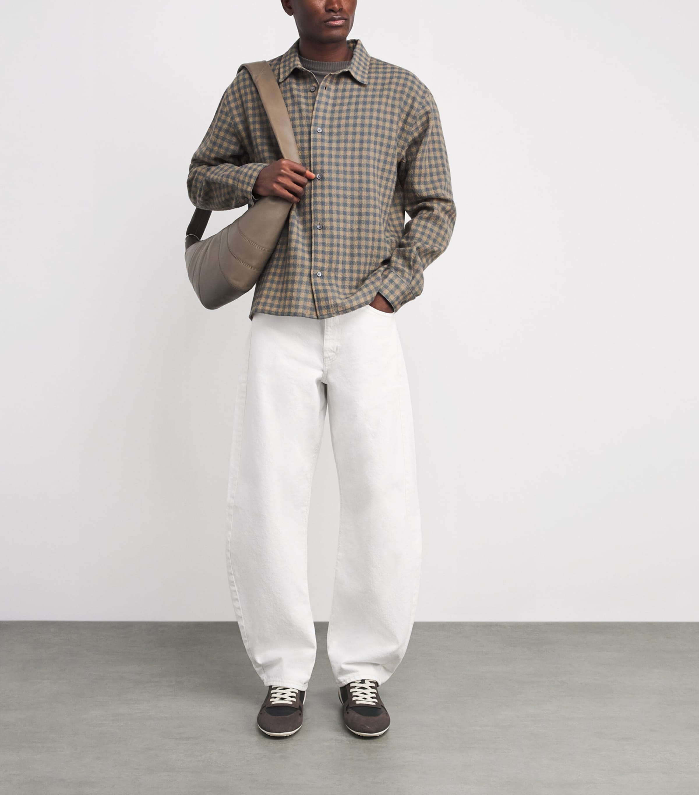 Virgin Wool Check Shirt BBPL Image 2