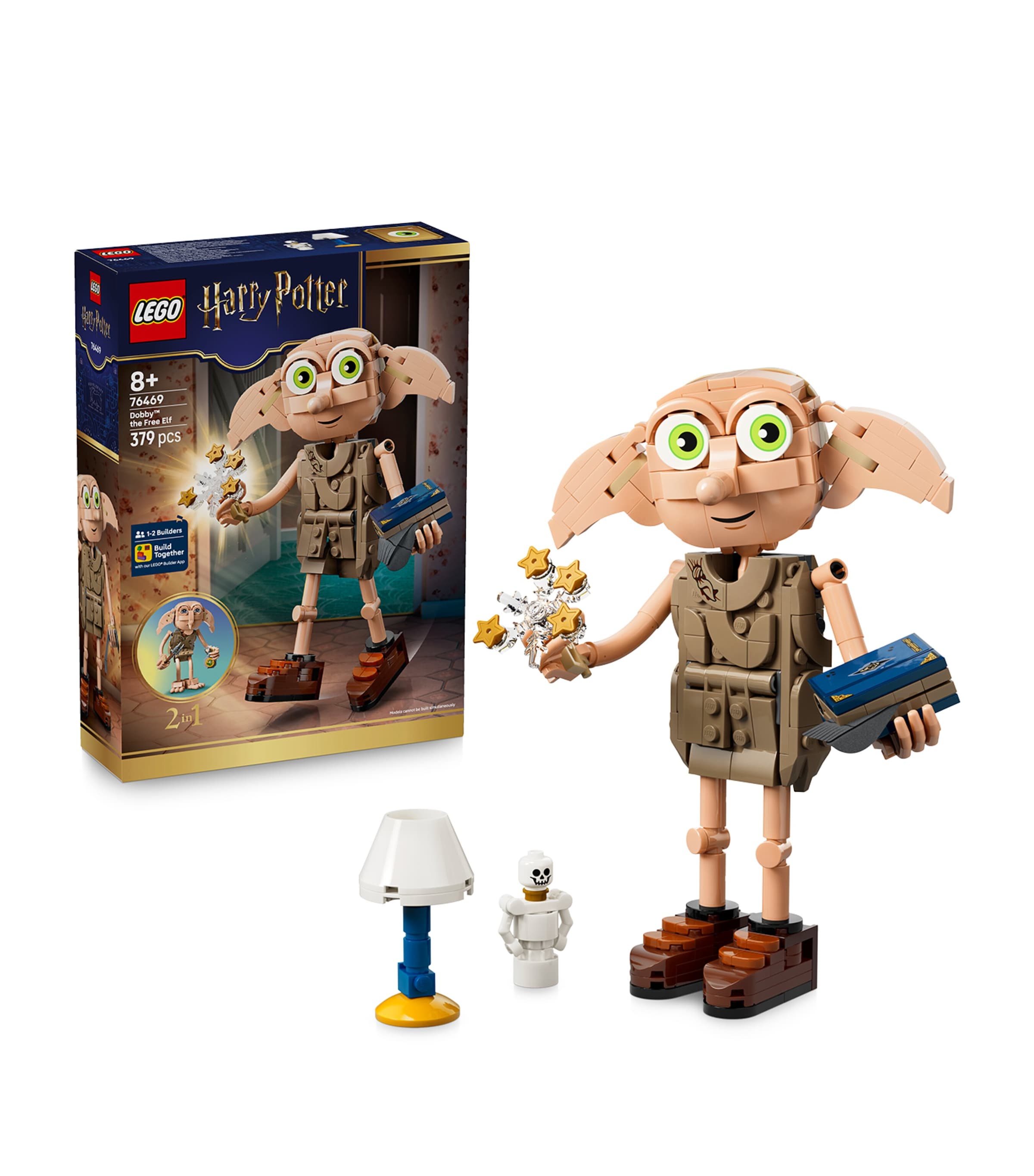 Lego Harry Potter Dobby the Free Elf Figure 76469 Image 1