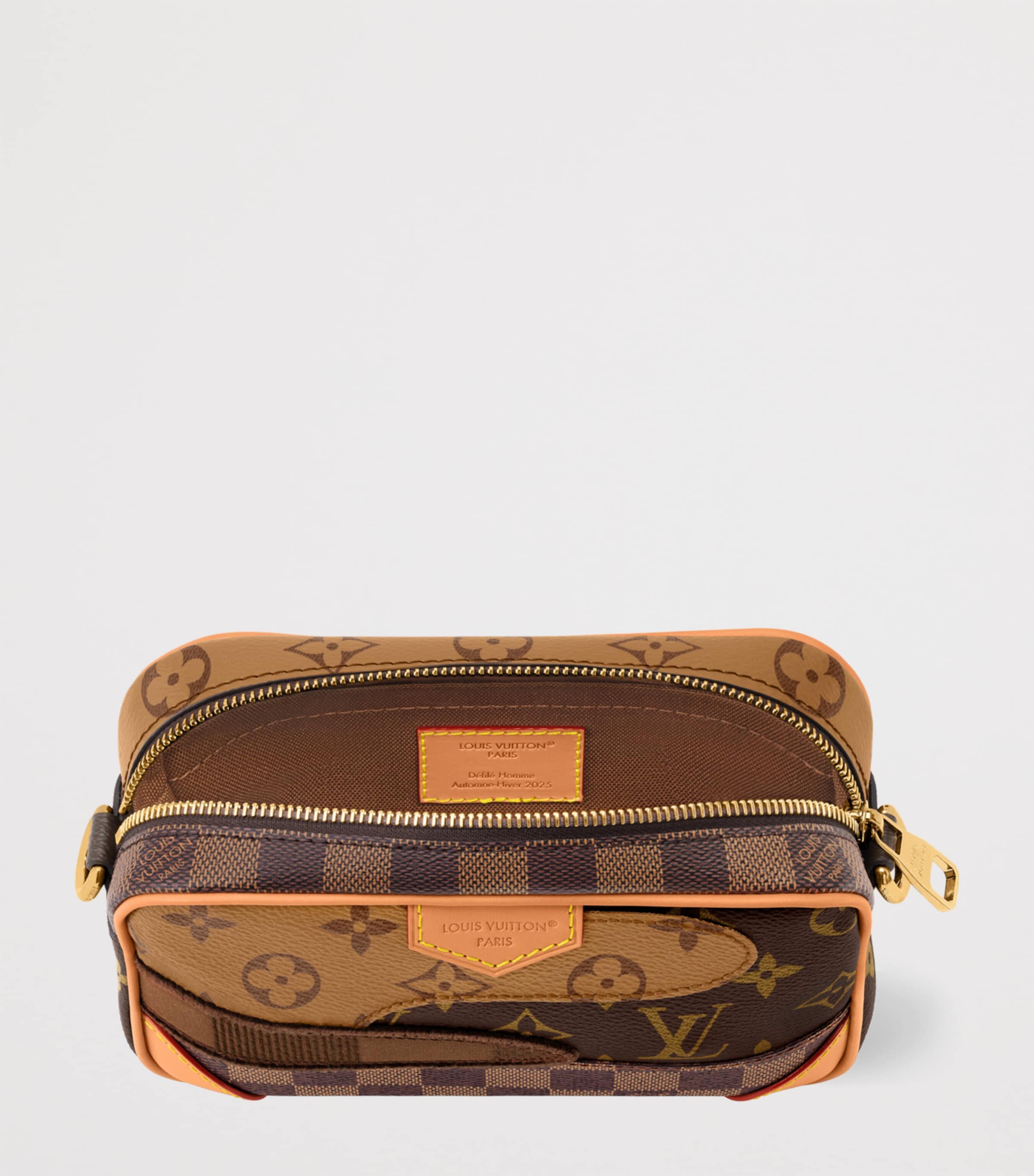 Leather Trocadéro Wearable Wallet BROWN Image 3