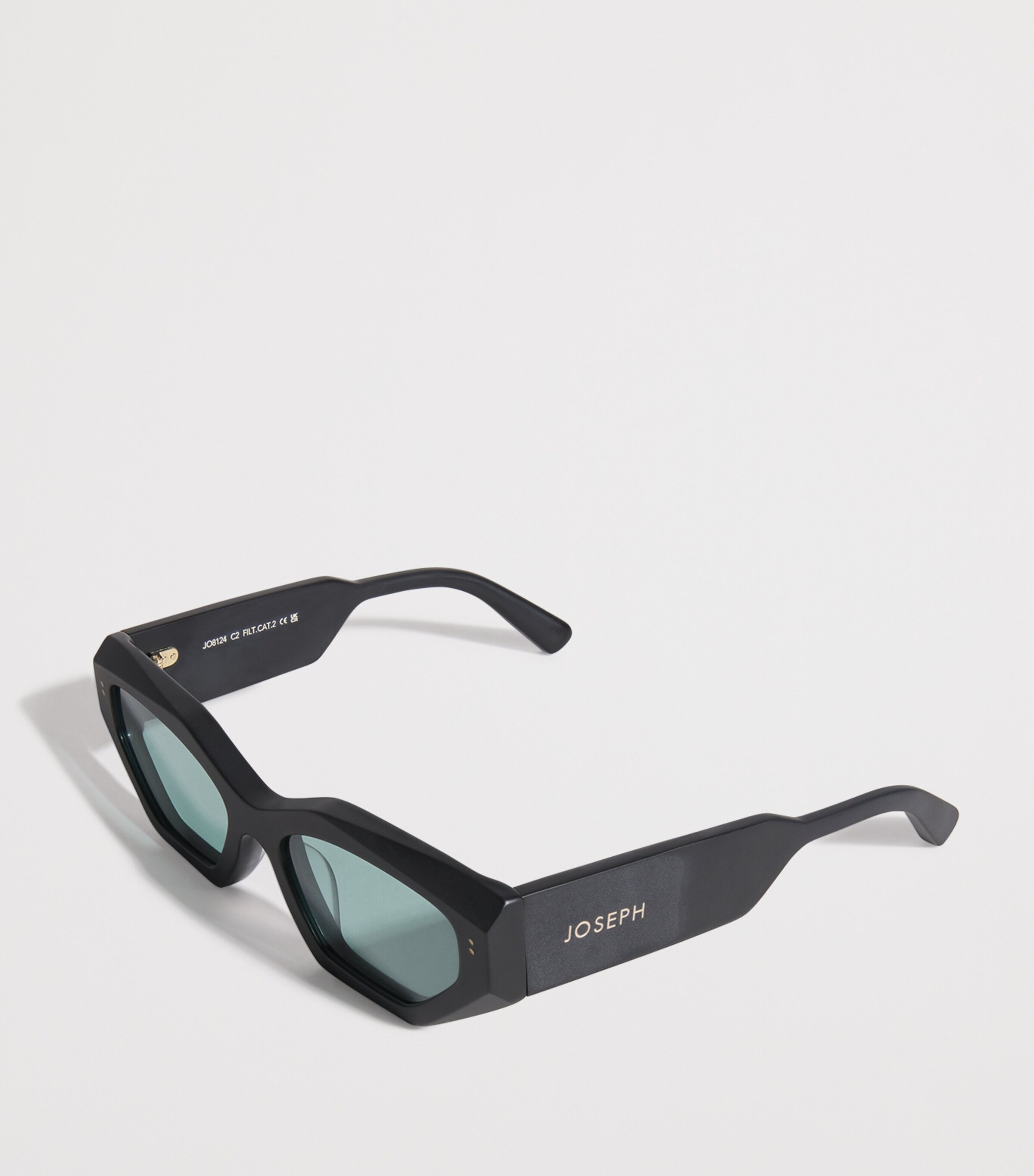Joseph Cat Eye Souk Sunglasses Black Image 2