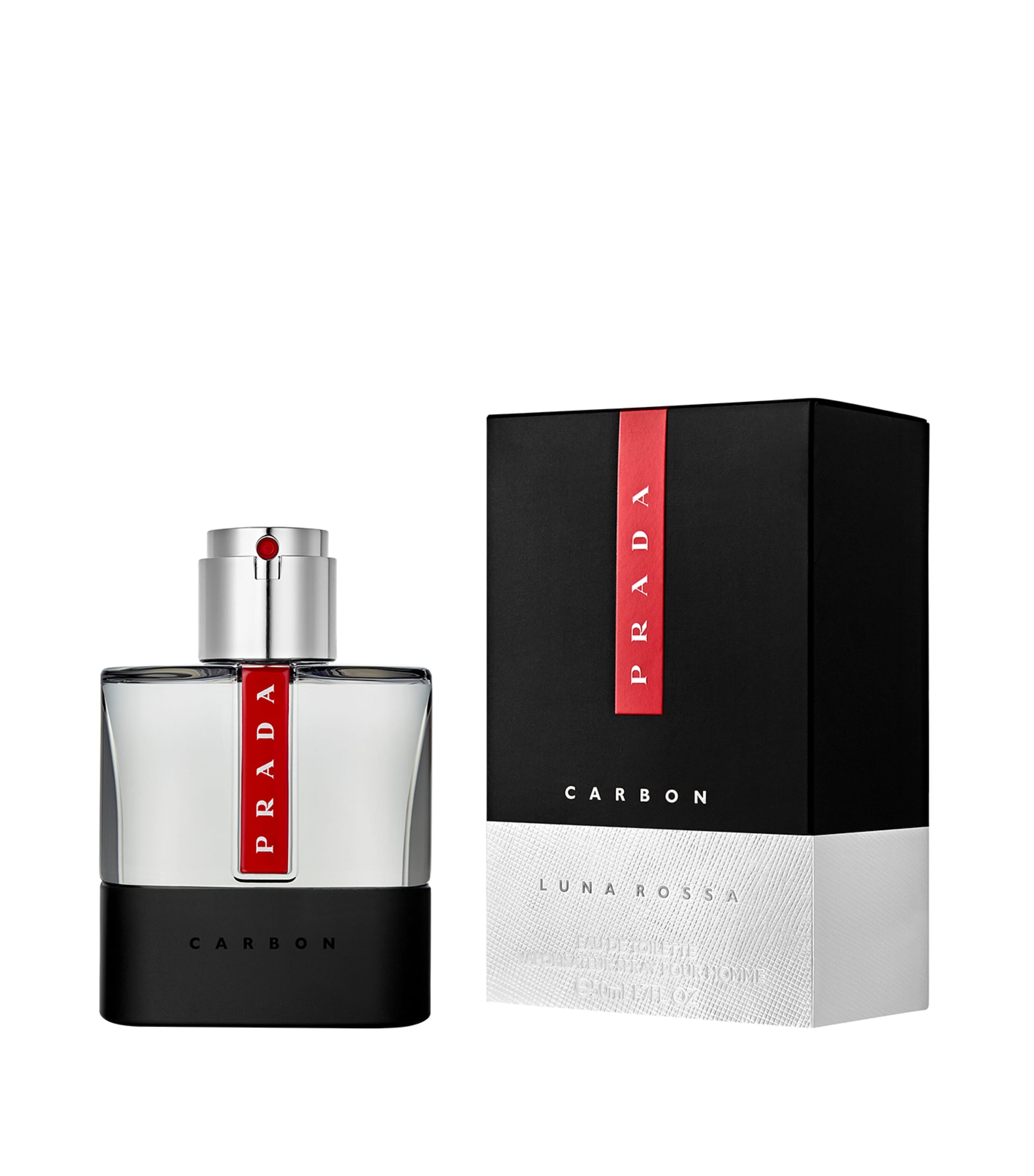 Prada Beauty Luna Rossa Carbon Eau de Toilette (50ml) | Harrods US