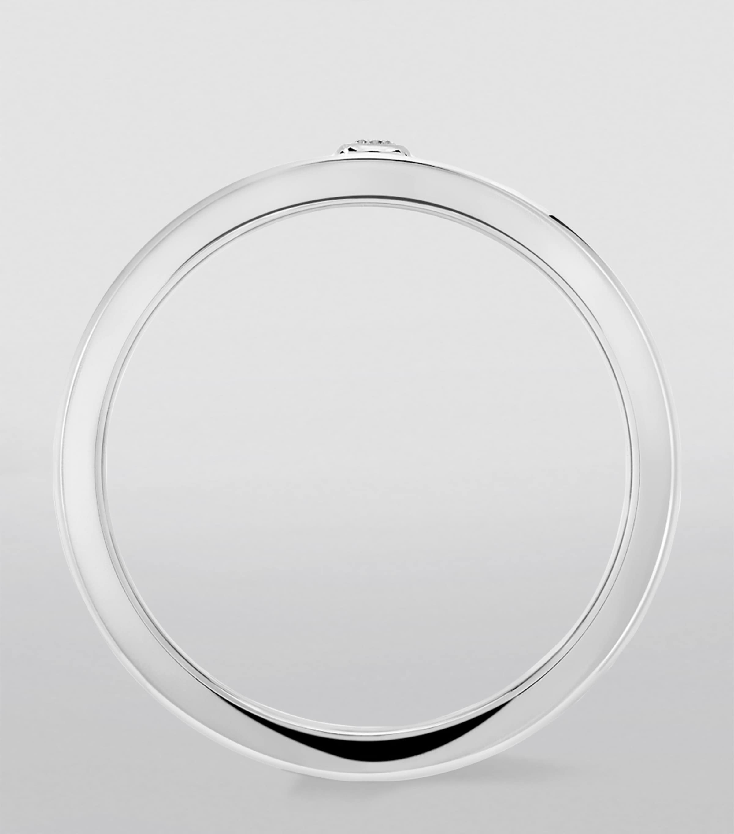 Titanium and Diamond Move Titanium Ring TITANIUM NATURAL Image 2