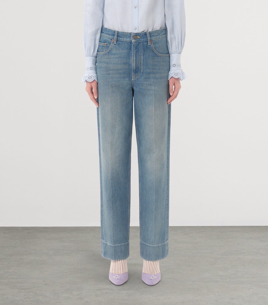 Chez Valentino Straight Jeans 558 Image 2