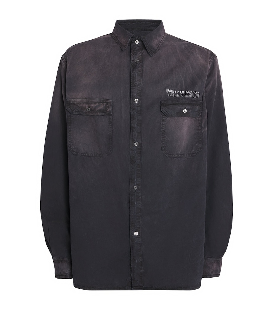 Denim Corcoran Shirt BLACK Image 1