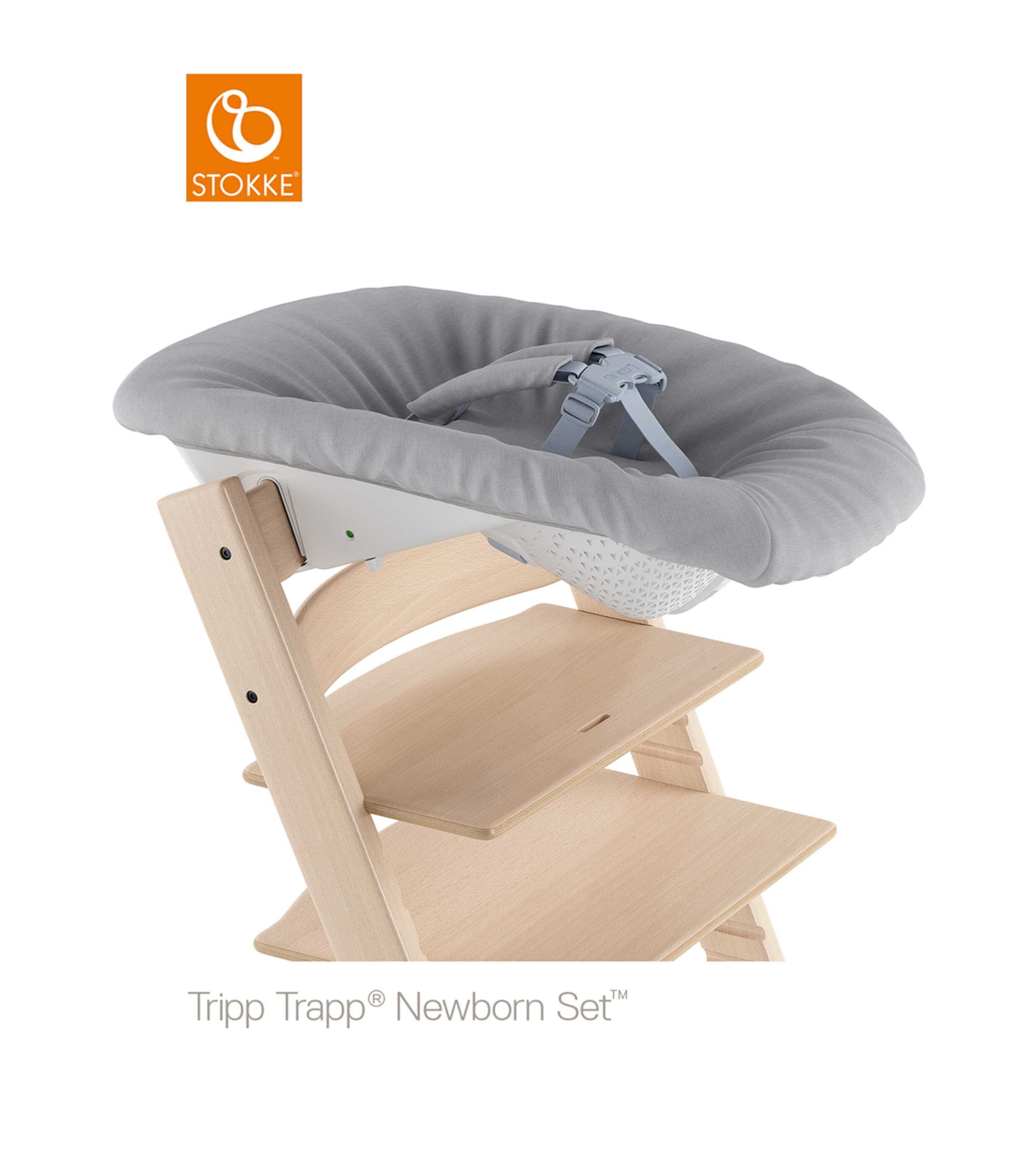 Tripp Trapp Newborn Set GREY Image 2