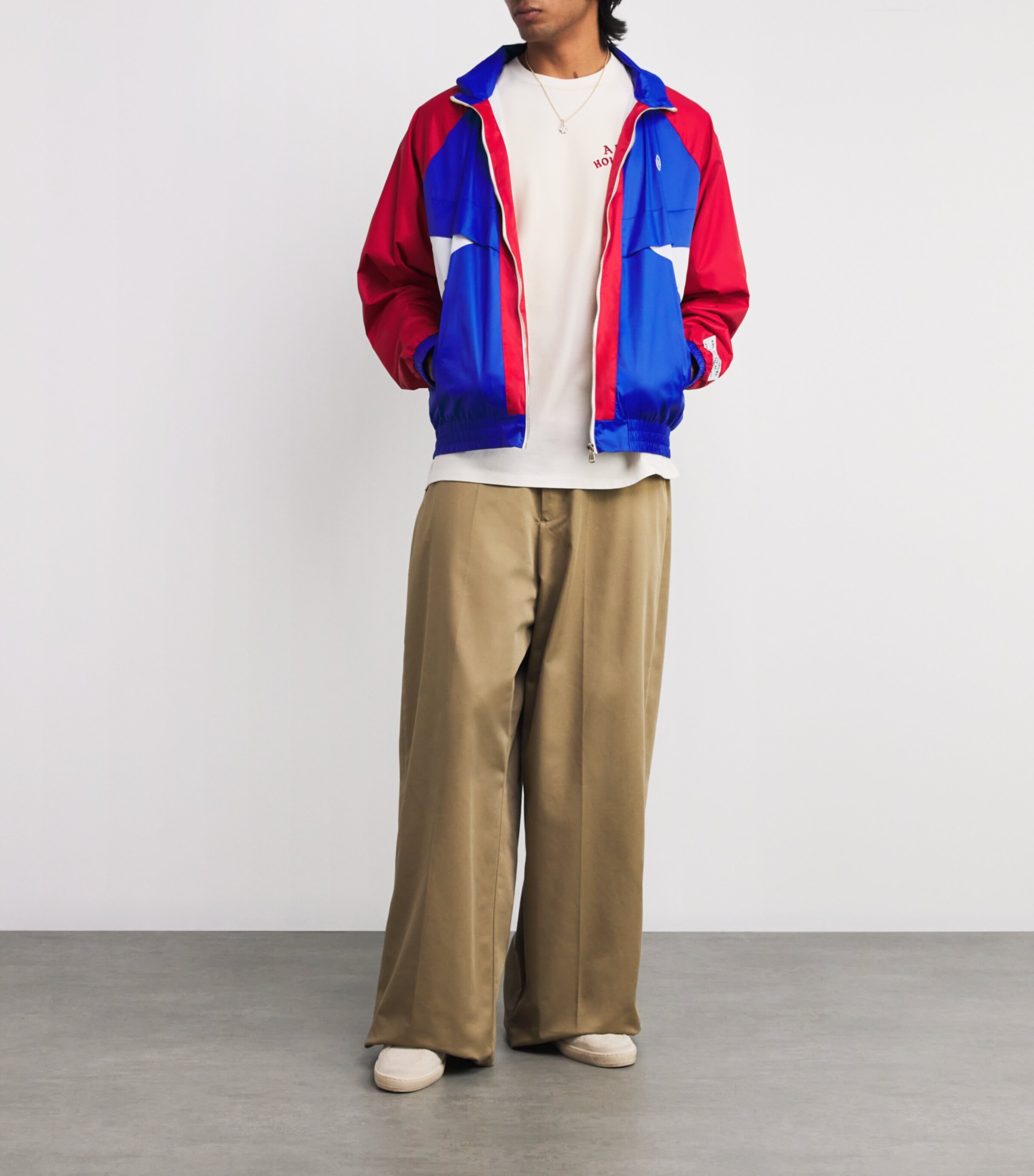 Ripstop Jude Jacket RED/ROYAL/WHITE Image 2