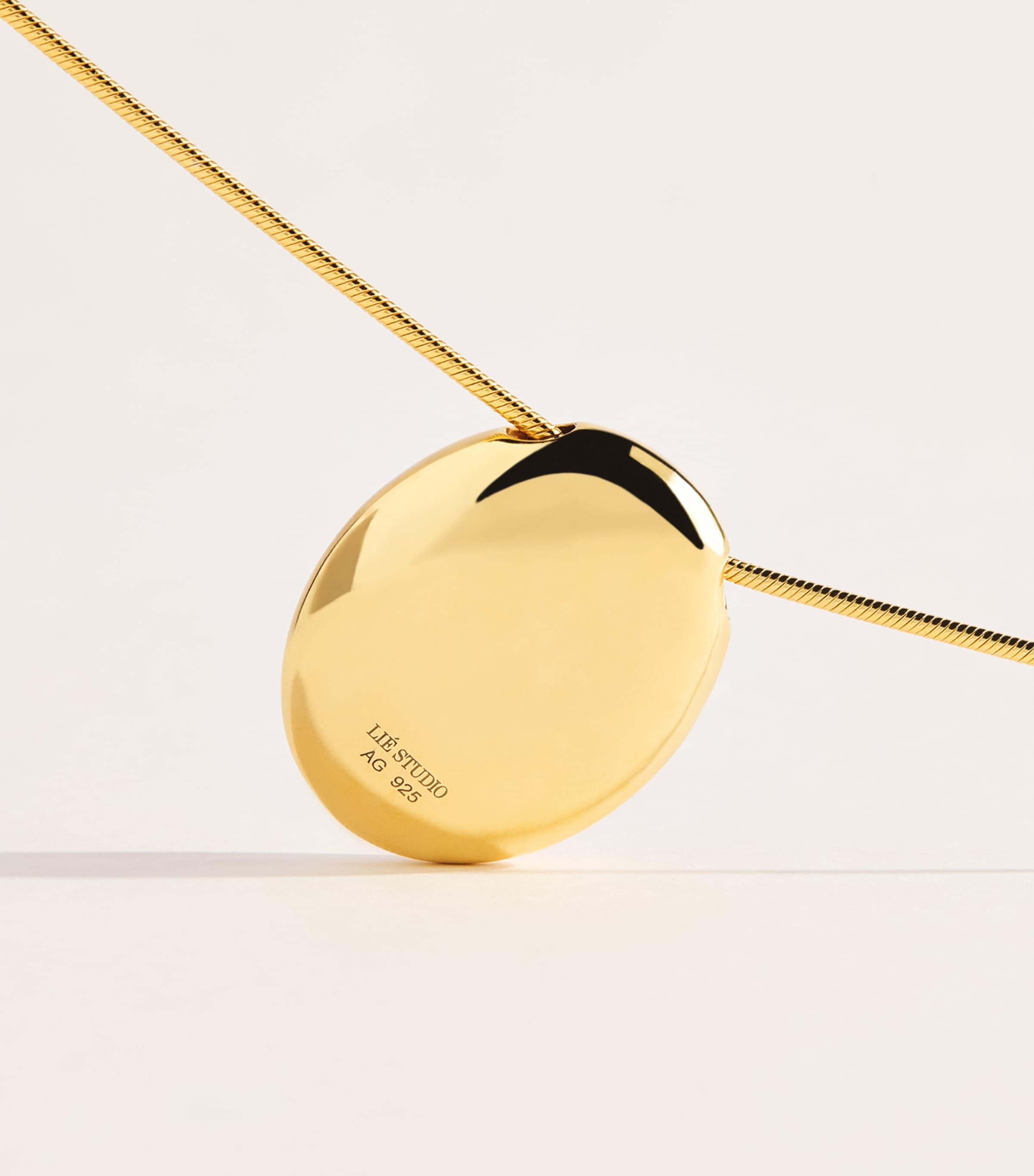 LIÉ STUDIO Gold-Plated The Julia Necklace Gold Image 4