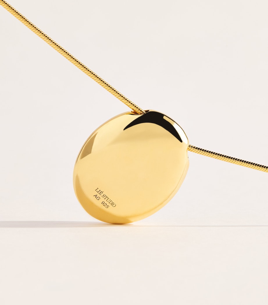 LIÉ STUDIO Gold-Plated The Julia Necklace Gold Image 4