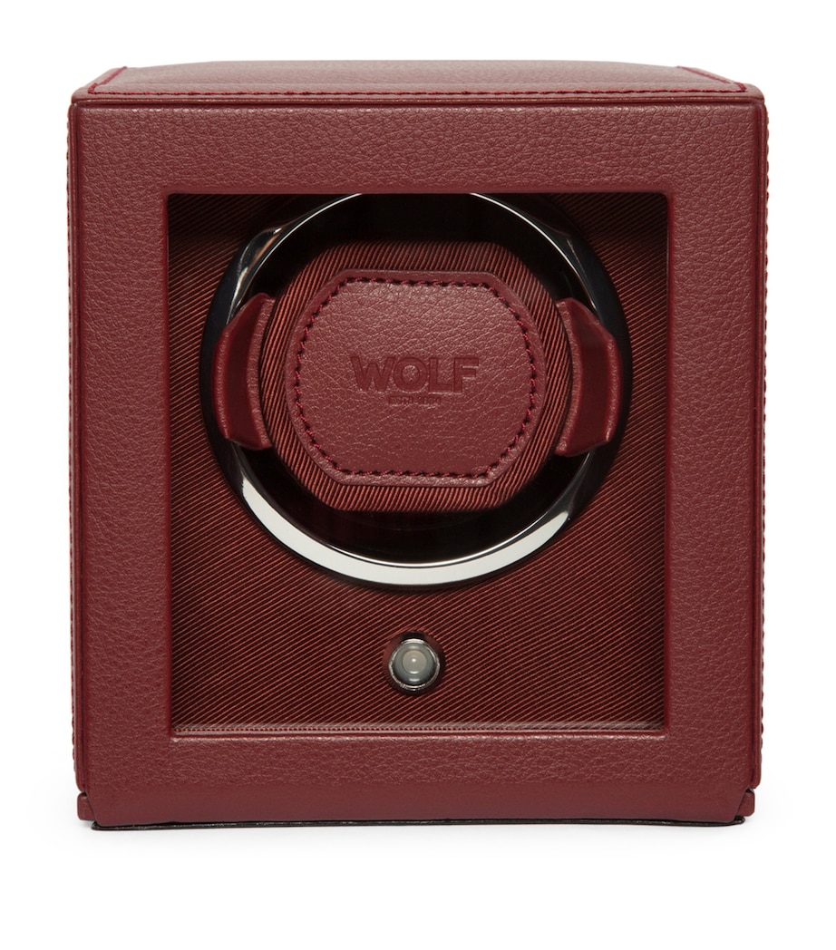 Cub Watch Winder with Cover BORDEAUX Image 1