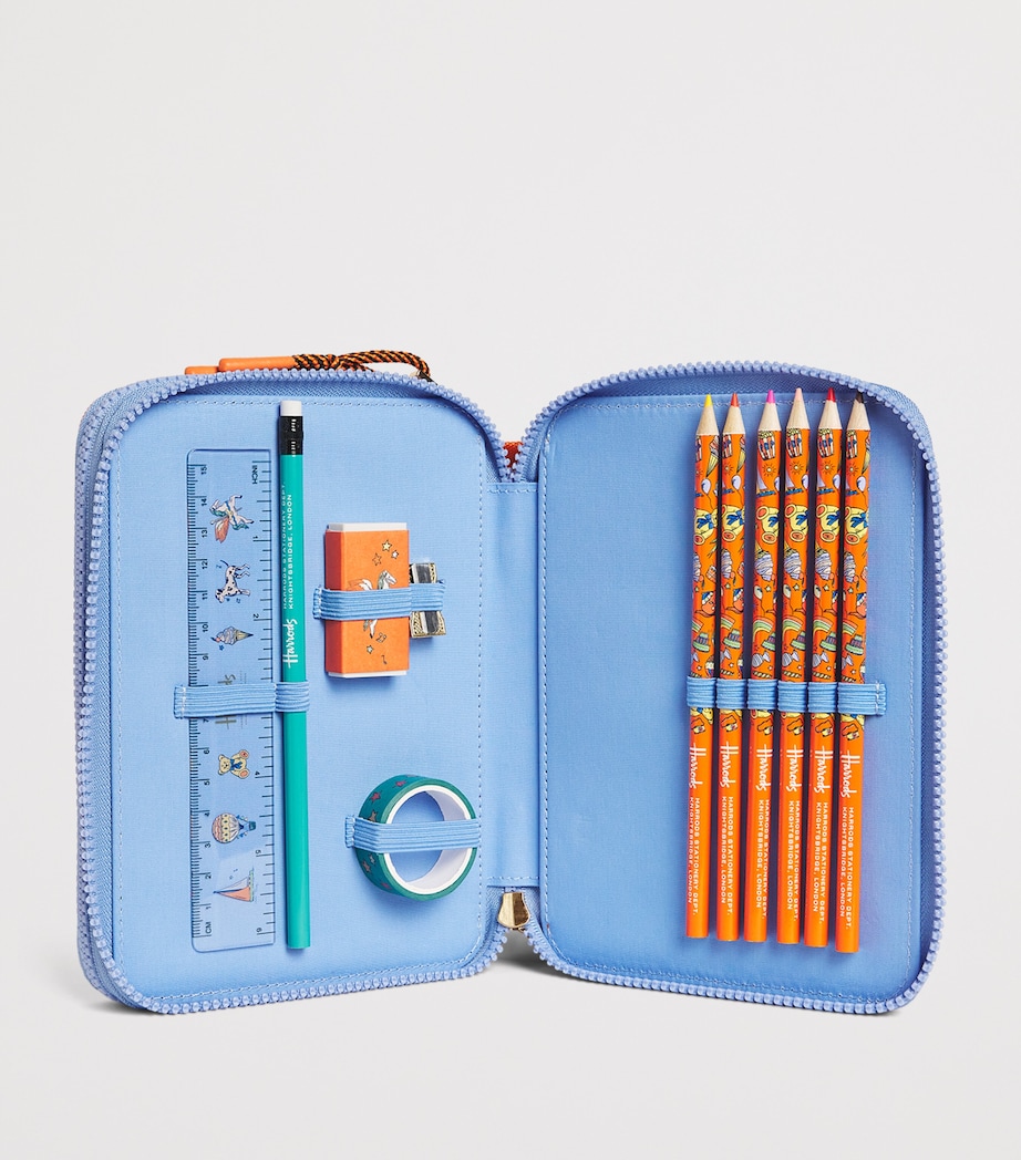 Sunny Afternoon Soft Filled Pencil Case MULTI Image 3