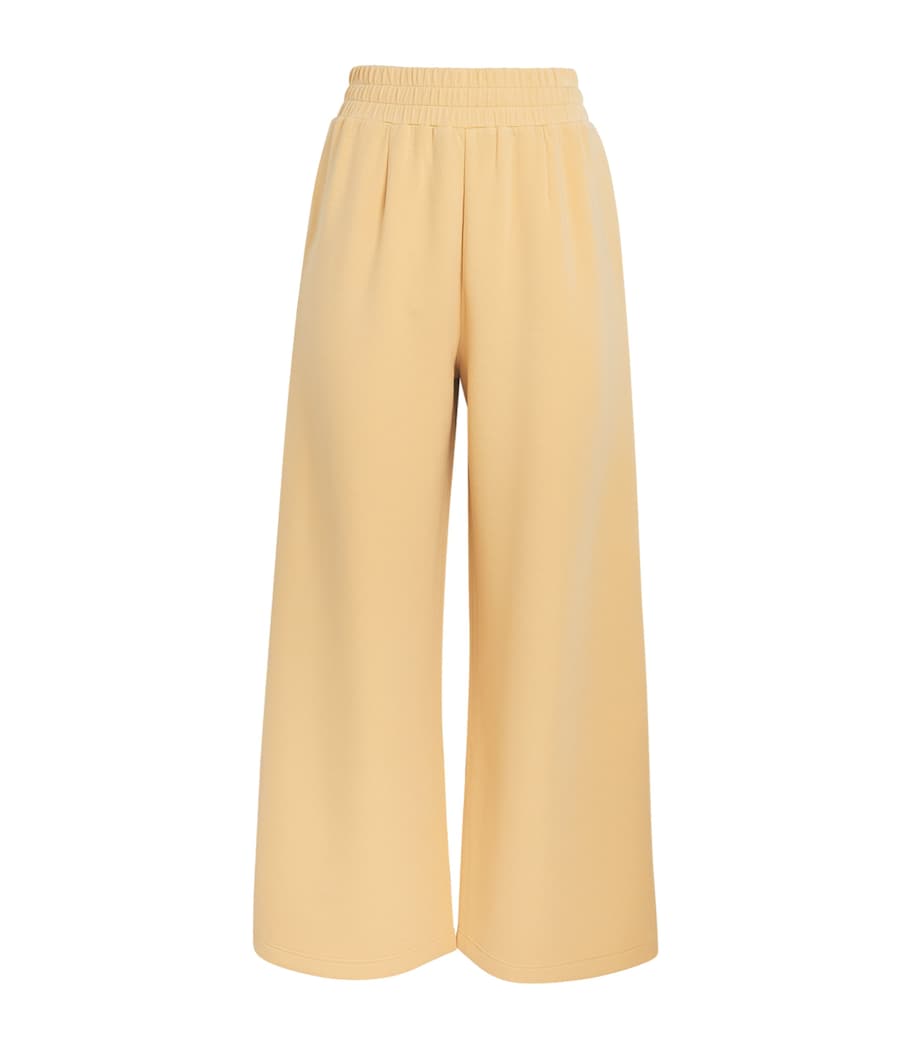 Varley Womens DoubleSoft Wide-Leg Sweatpants Sahara Sun Image 1