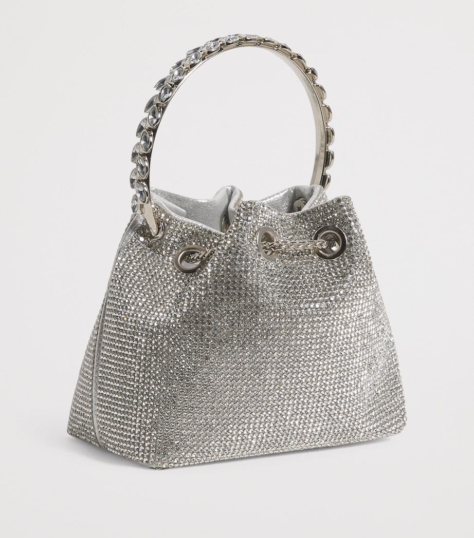 Diamond Pouch Handbag SSILVER Image 2