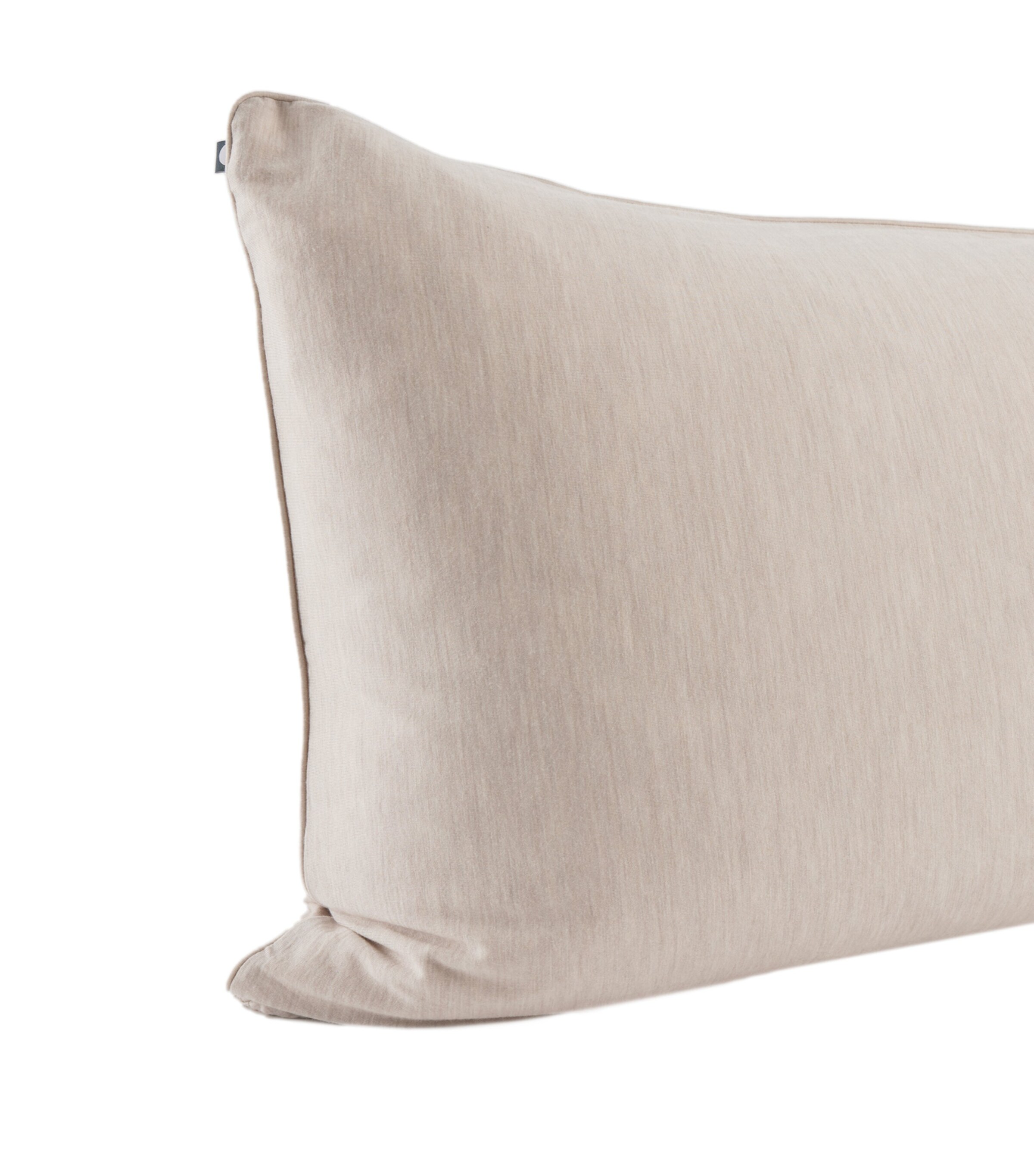 Merino Jersey Pillowcase Pair (50cm x 75cm) IVORY TUSK Image 5