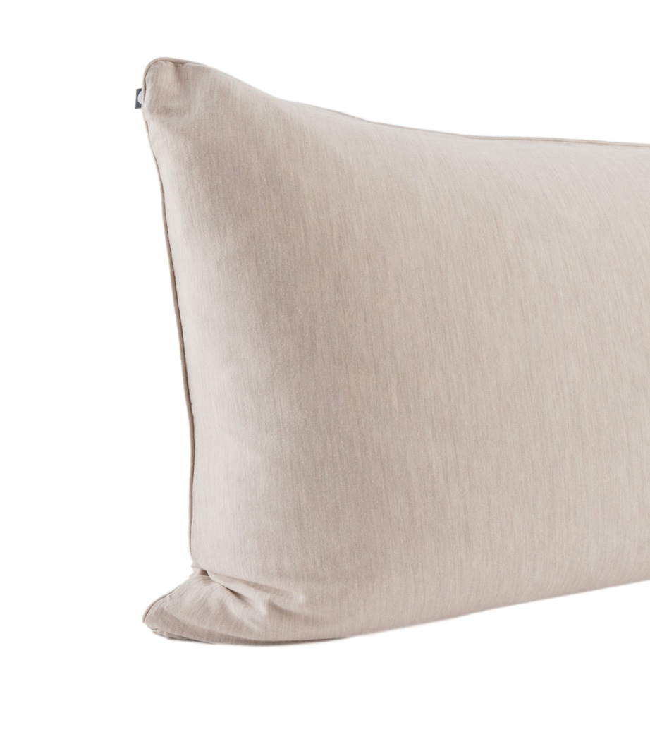Merino Jersey Pillowcase Pair (50cm x 75cm) IVORY TUSK Image 5