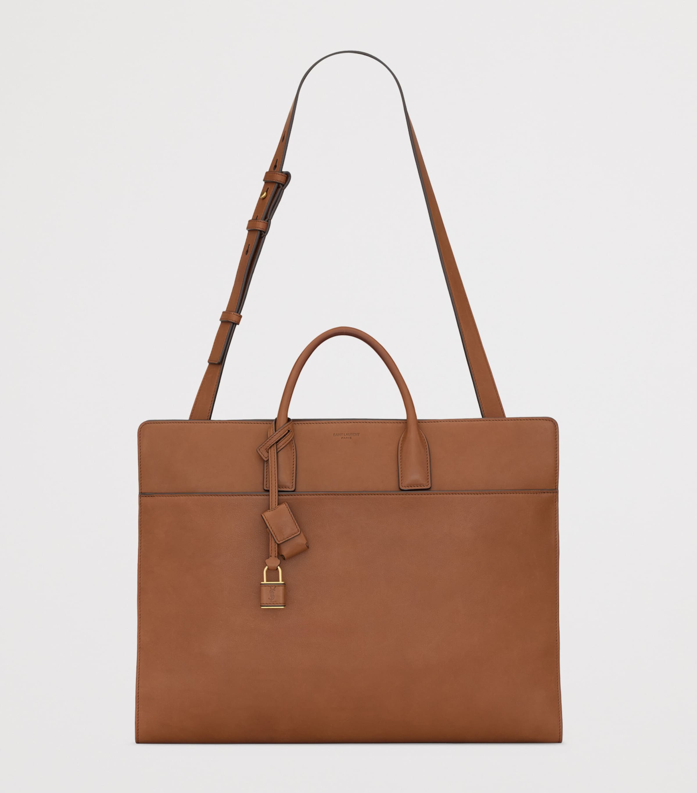 Saint Laurent Womens Leather Sac Du Jour Briefcase Image 2