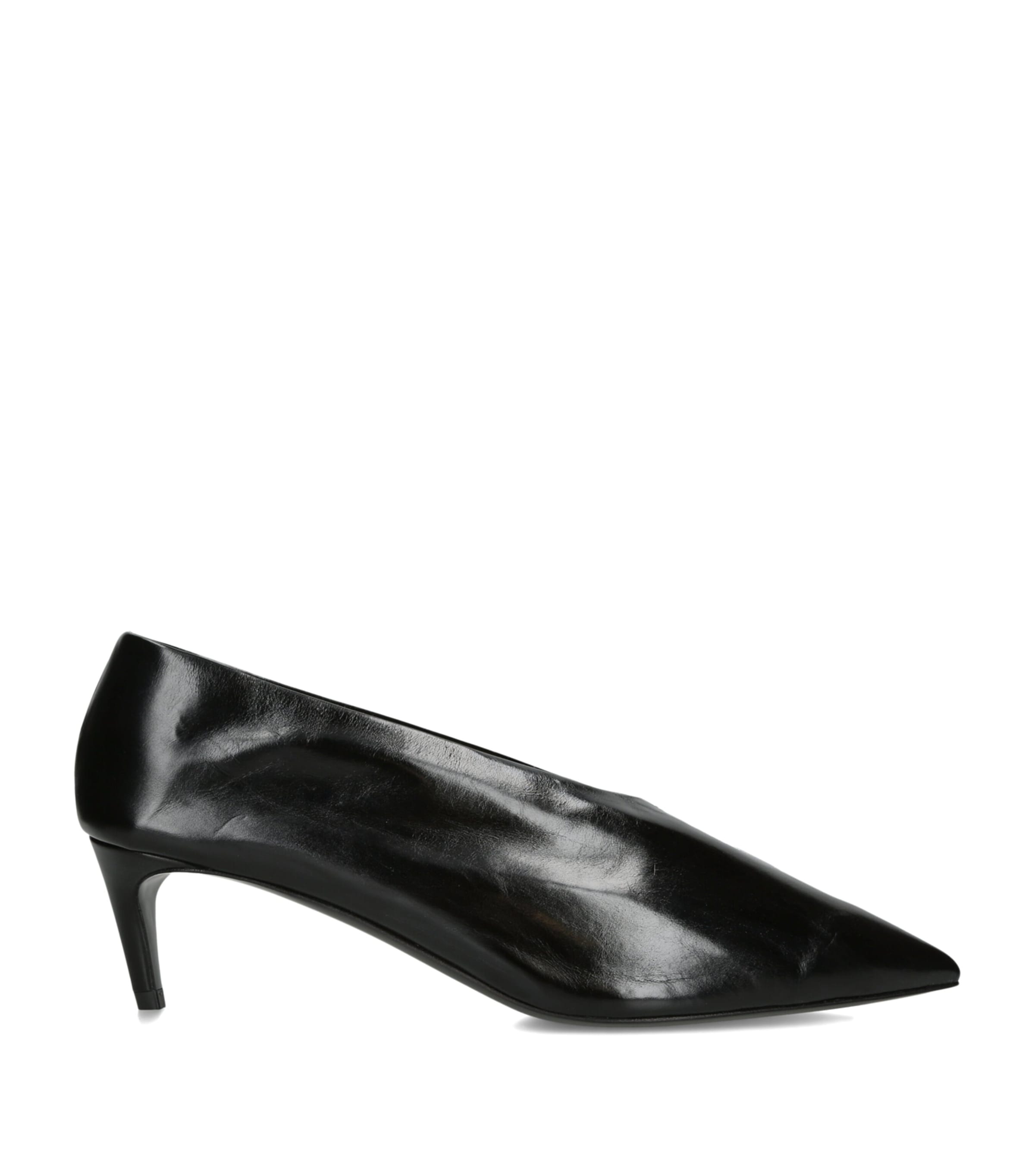 Khaite Leather Miriam Pumps 50 Black Image 1