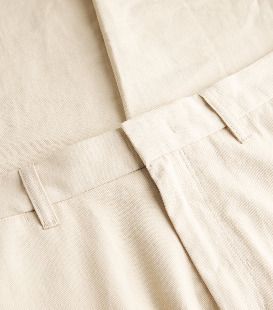 Cotton Owen Straight Trousers COYOTE-259CYT Image 5